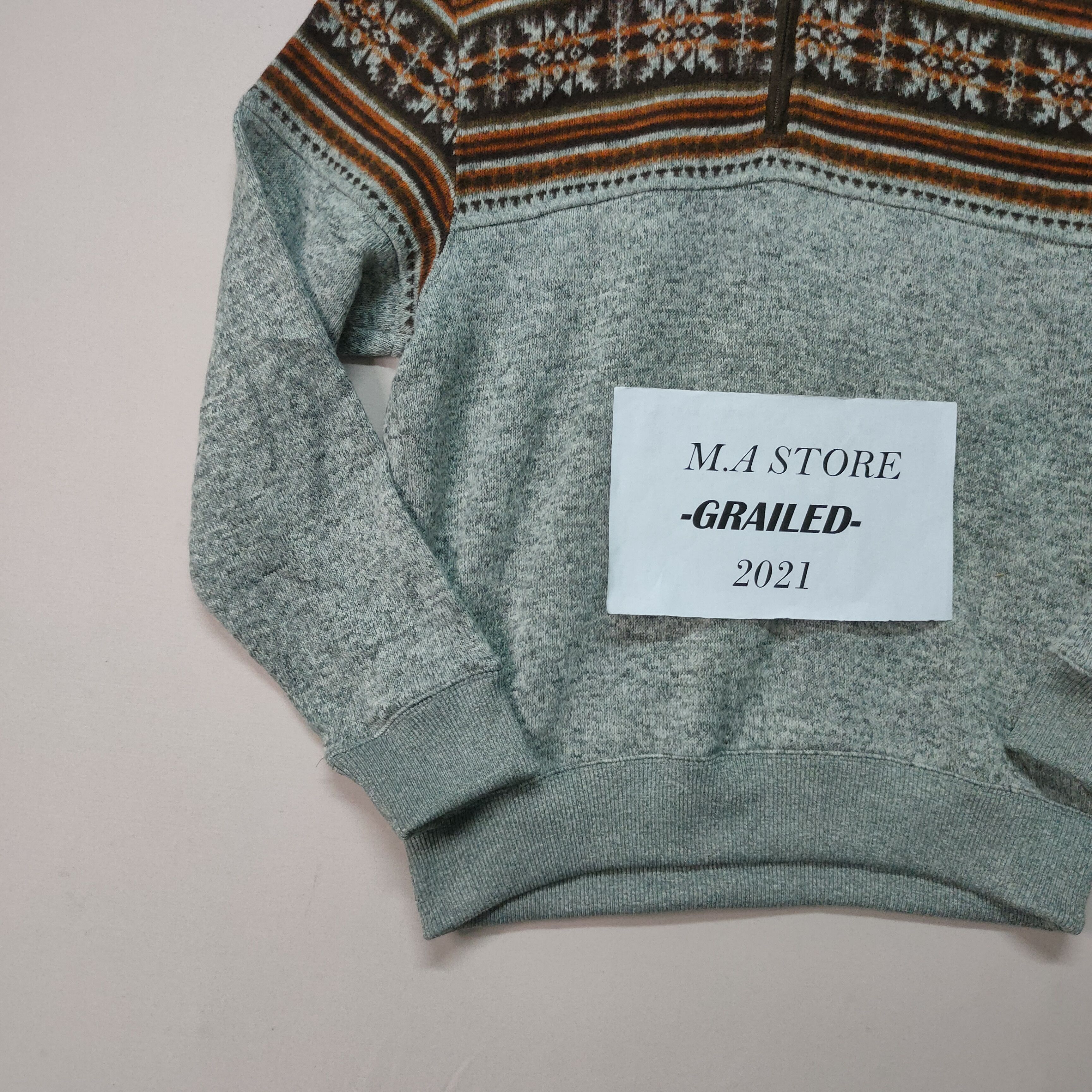 Japanese Brand Graceful Day Art Navajo Style Sweatshirt Size US L / EU 52-54 / 3 - 4 Thumbnail