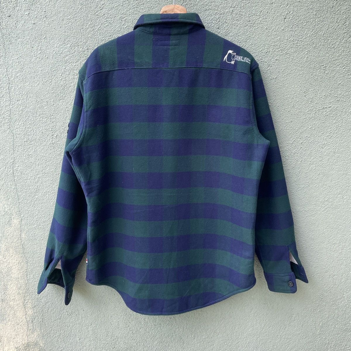 Japanese Brand Vintage BLUE STANDARD Embroidery Logo Stripe Button Jacket Size US L / EU 52-54 / 3 - 12 Thumbnail