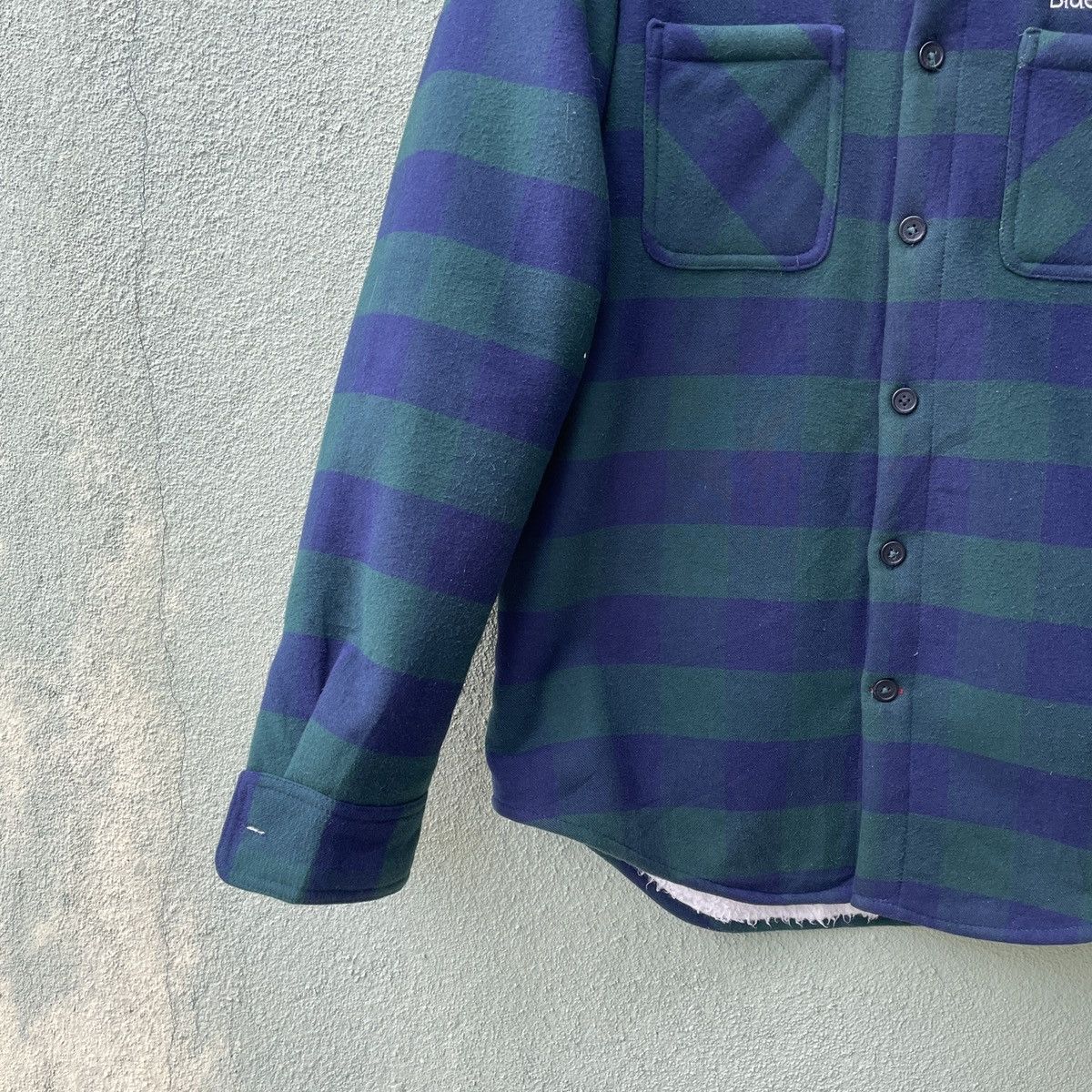 Japanese Brand Vintage BLUE STANDARD Embroidery Logo Stripe Button Jacket Size US L / EU 52-54 / 3 - 5 Thumbnail