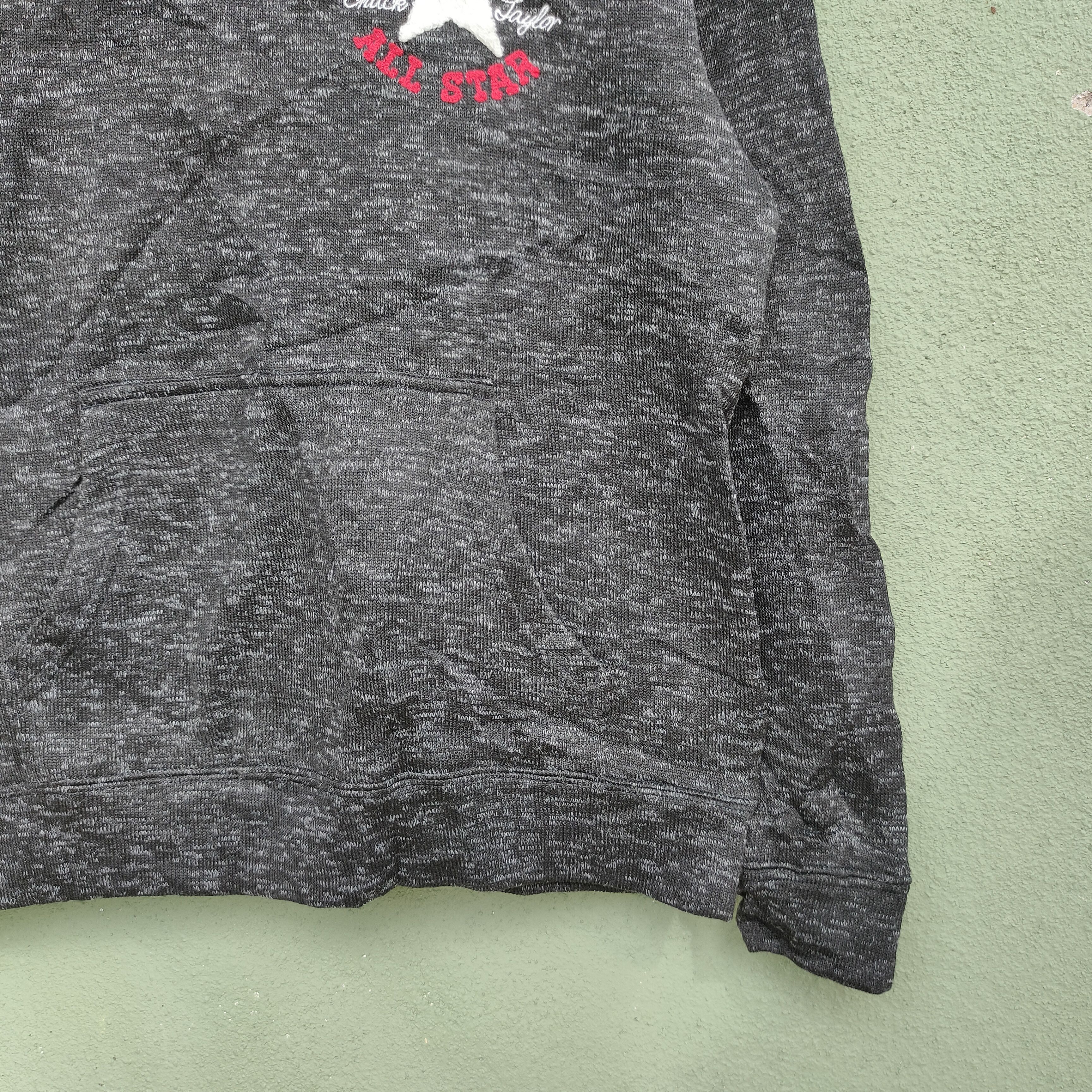 Converse Vintage Converse All Star Embroidery Logo Hoodie Sweatshirt Size US M / EU 48-50 / 2 - 3 Thumbnail