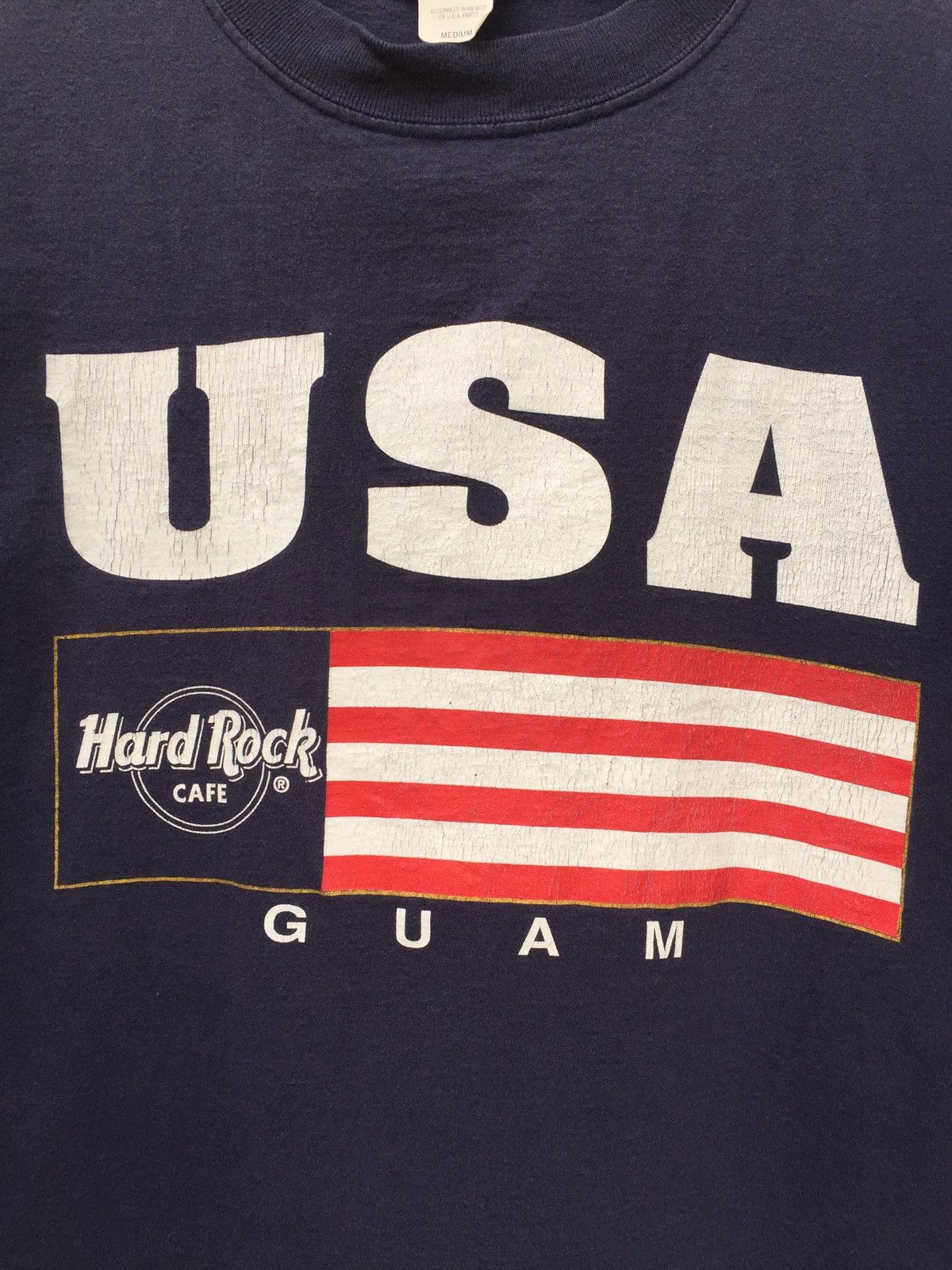 Hard Rock Cafe × Vintage Vintage Hard Rock Cafe Guam USA Flag T-shirts Size US M / EU 48-50 / 2 - 3 Thumbnail