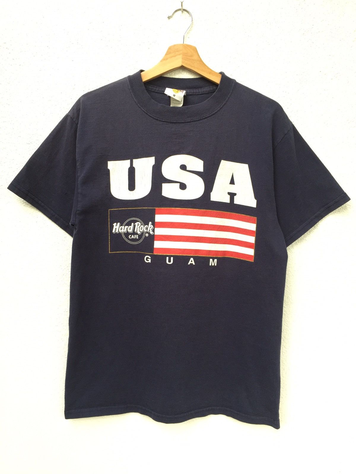 Hard Rock Cafe × Vintage Vintage Hard Rock Cafe Guam USA Flag T-shirts Size US M / EU 48-50 / 2 - 1 Thumbnail