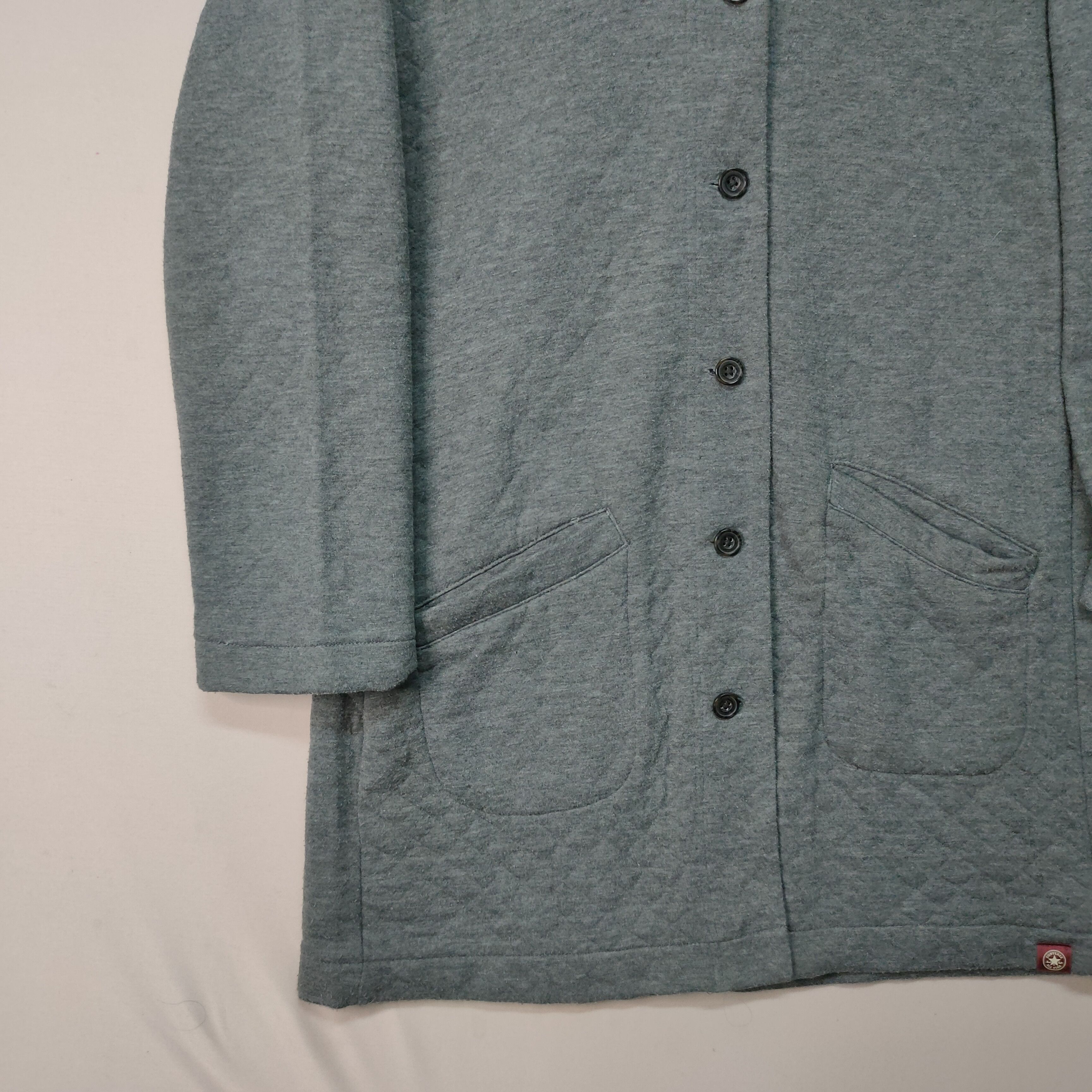 Converse VINTAGE CONVERSE BUTTON UPS HOODIE SWEATER Size US M / EU 48-50 / 2 - 11 Thumbnail