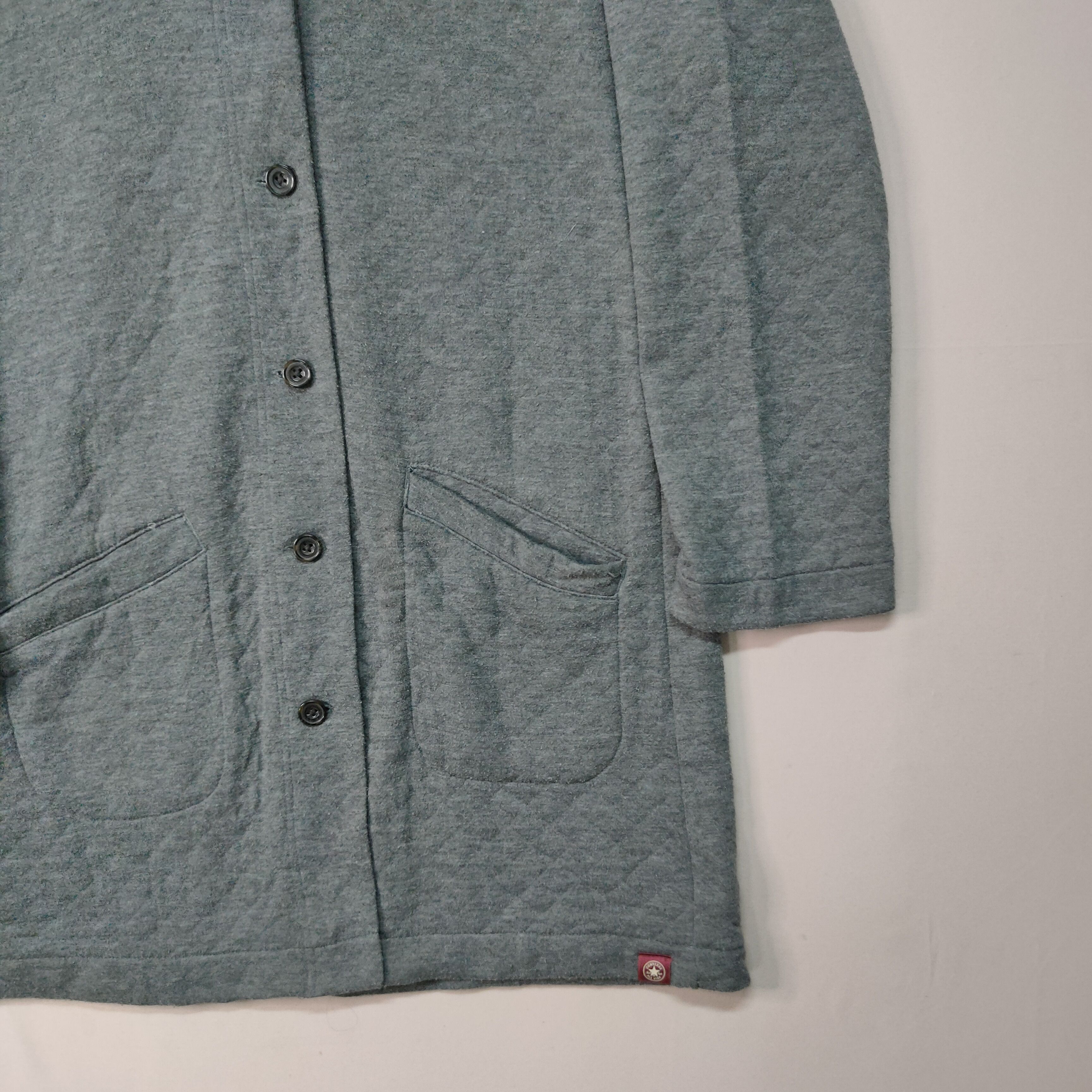 Converse VINTAGE CONVERSE BUTTON UPS HOODIE SWEATER Size US M / EU 48-50 / 2 - 10 Thumbnail