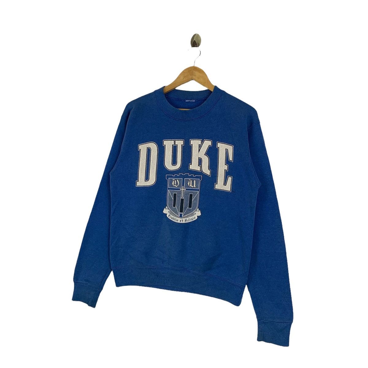 Vintage Vintage DUKE University Big Logo Sweatshirt Pullover Size US S / EU 44-46 / 1 - 3 Thumbnail