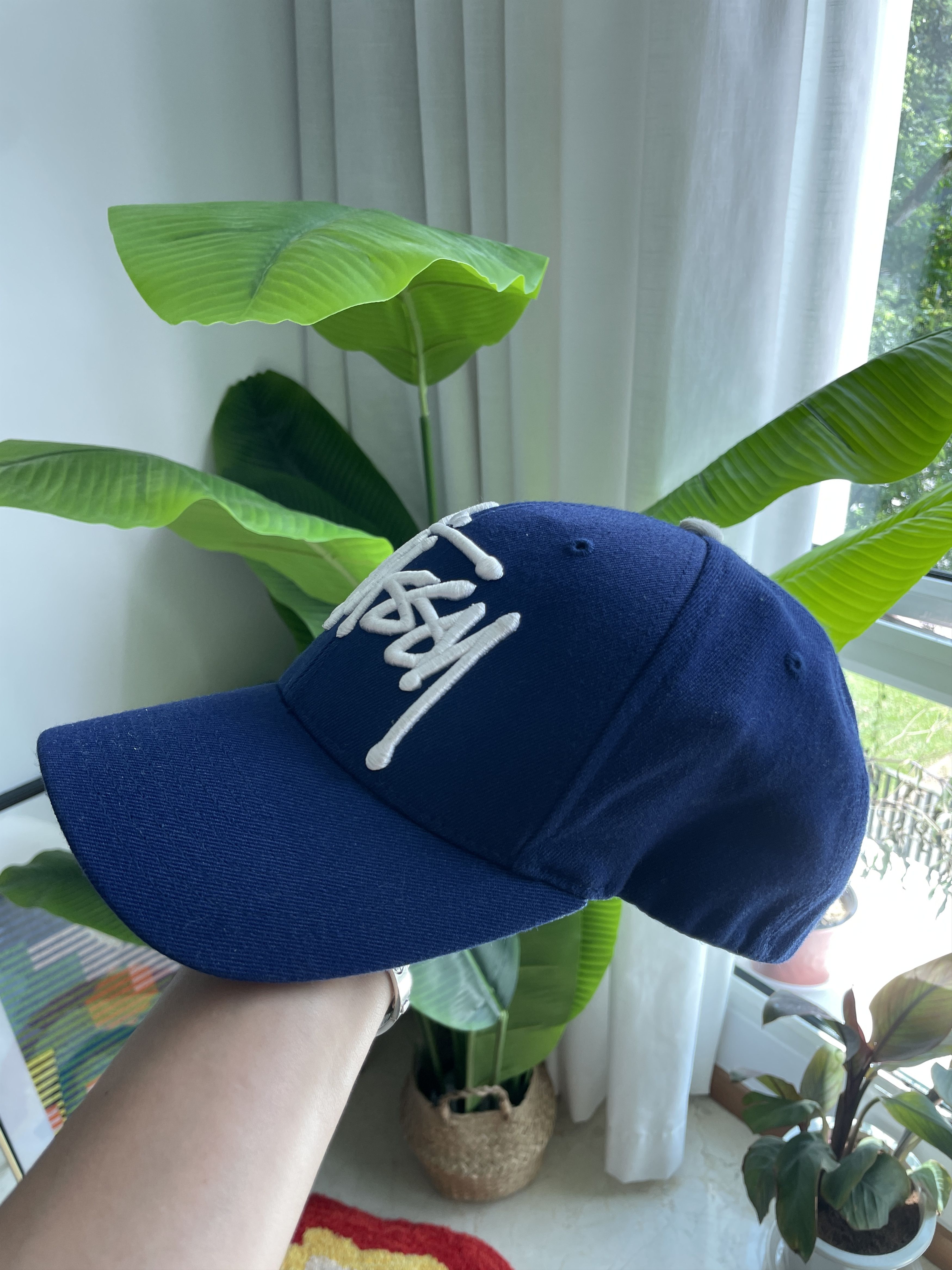 Stussy Vintage Stussy Big Logo cap Size ONE SIZE - 2 Thumbnail