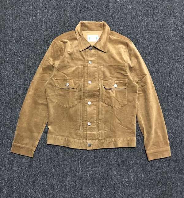 Wacko Maria Velour Trucker Jacket | Grailed