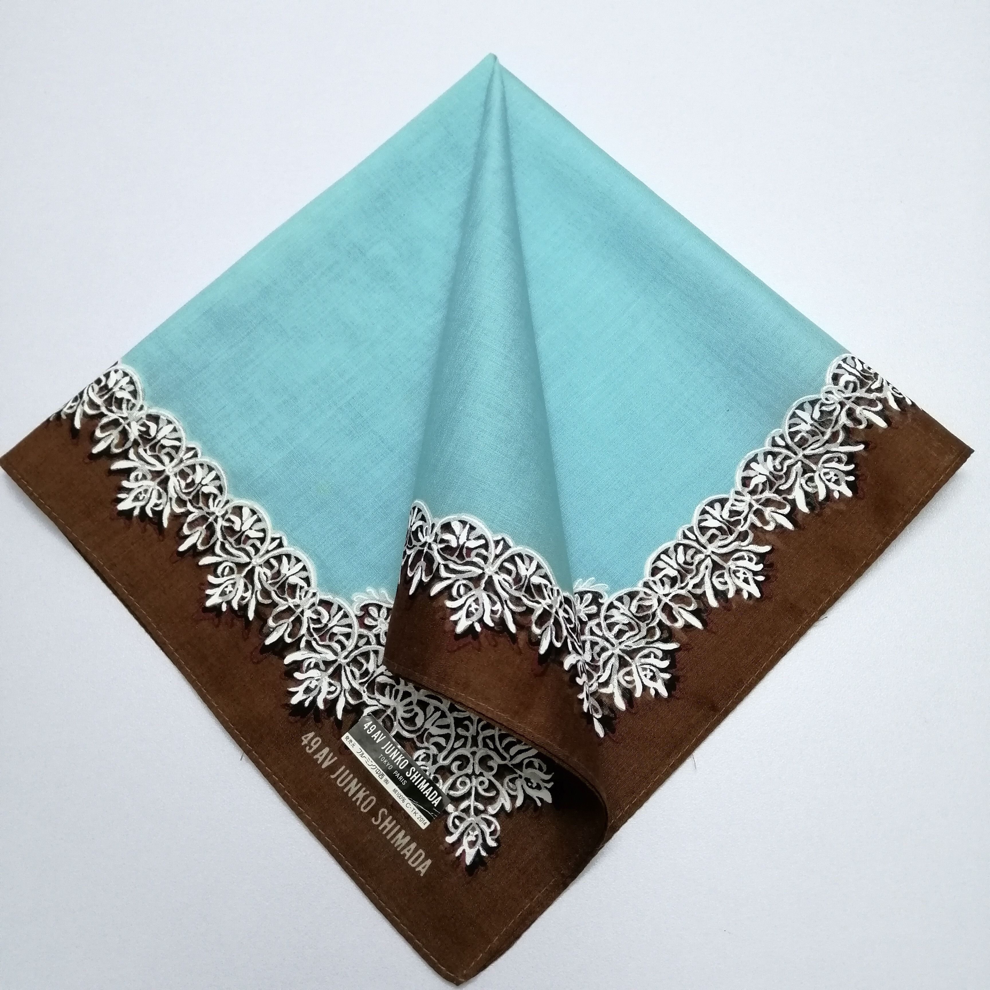 Japanese Brand Junko Shimada Handkerchief/Neckerchief/Bandana-KD2399 Size ONE SIZE - 1 Thumbnail