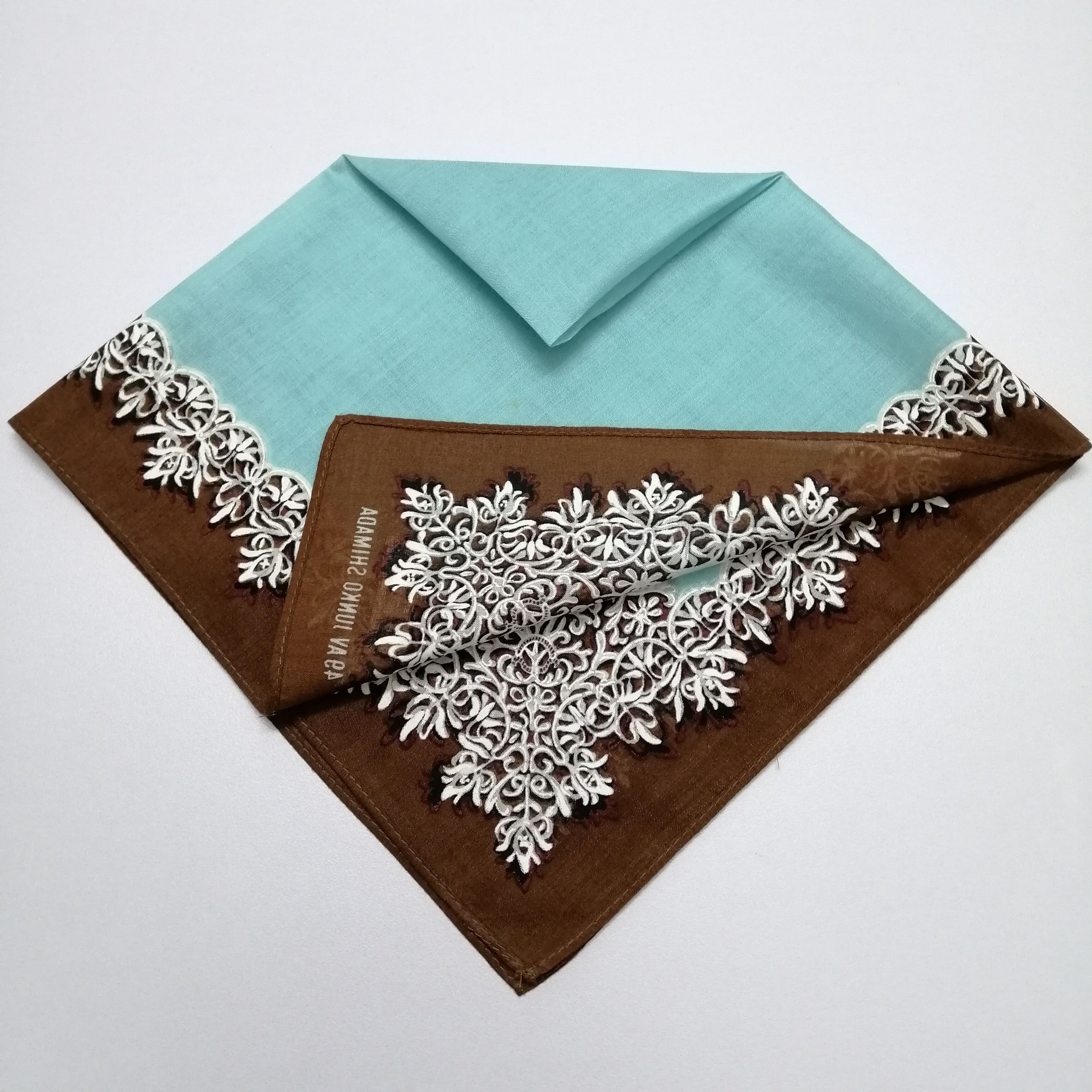 Japanese Brand Junko Shimada Handkerchief/Neckerchief/Bandana-KD2399 Size ONE SIZE - 5 Thumbnail