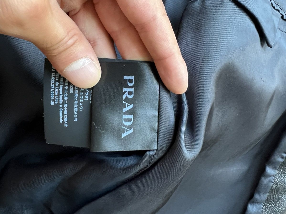 Prada Prada SS17 ‘Comic’ Leather Boxy Jacket Size US M / EU 48-50 / 2 - 8 Thumbnail