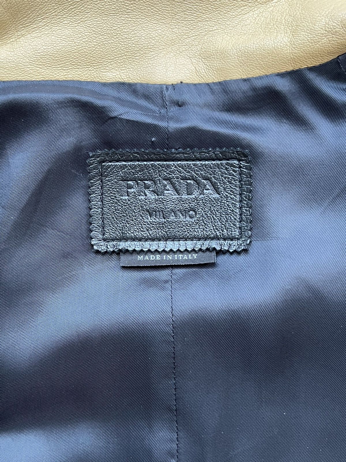 Prada Prada SS17 ‘Comic’ Leather Boxy Jacket Size US M / EU 48-50 / 2 - 12 Thumbnail