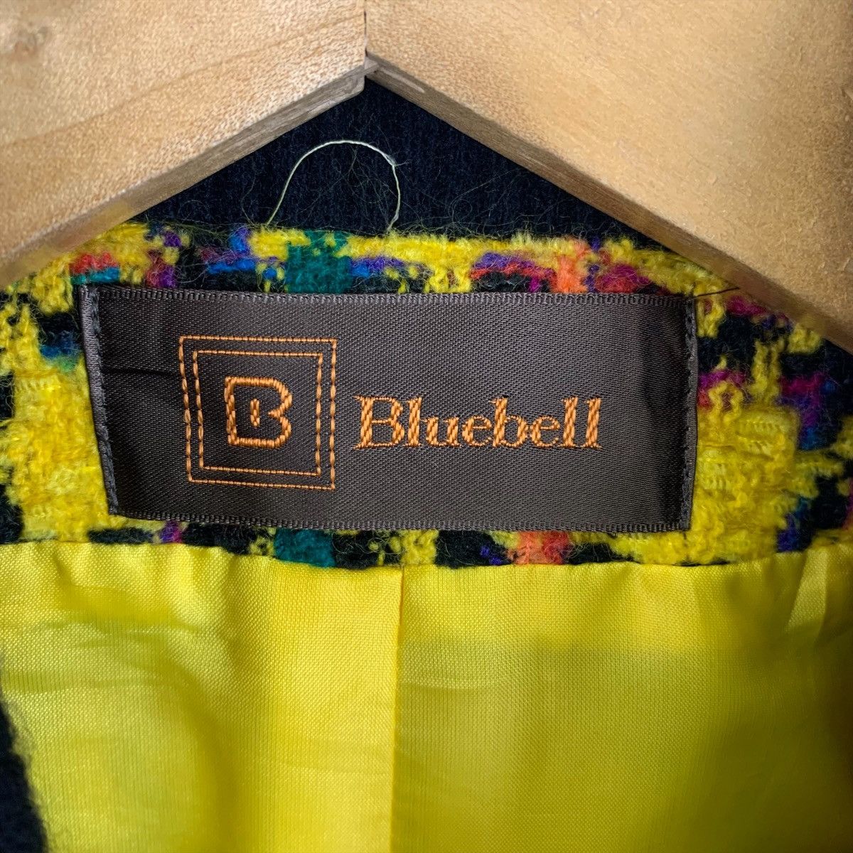 Designer × Japanese Brand × Vintage BLUEBELL Fashion Designer Tartan Fully Button Tweed Jacket Size S / US 4 / IT 40 - 6 Thumbnail