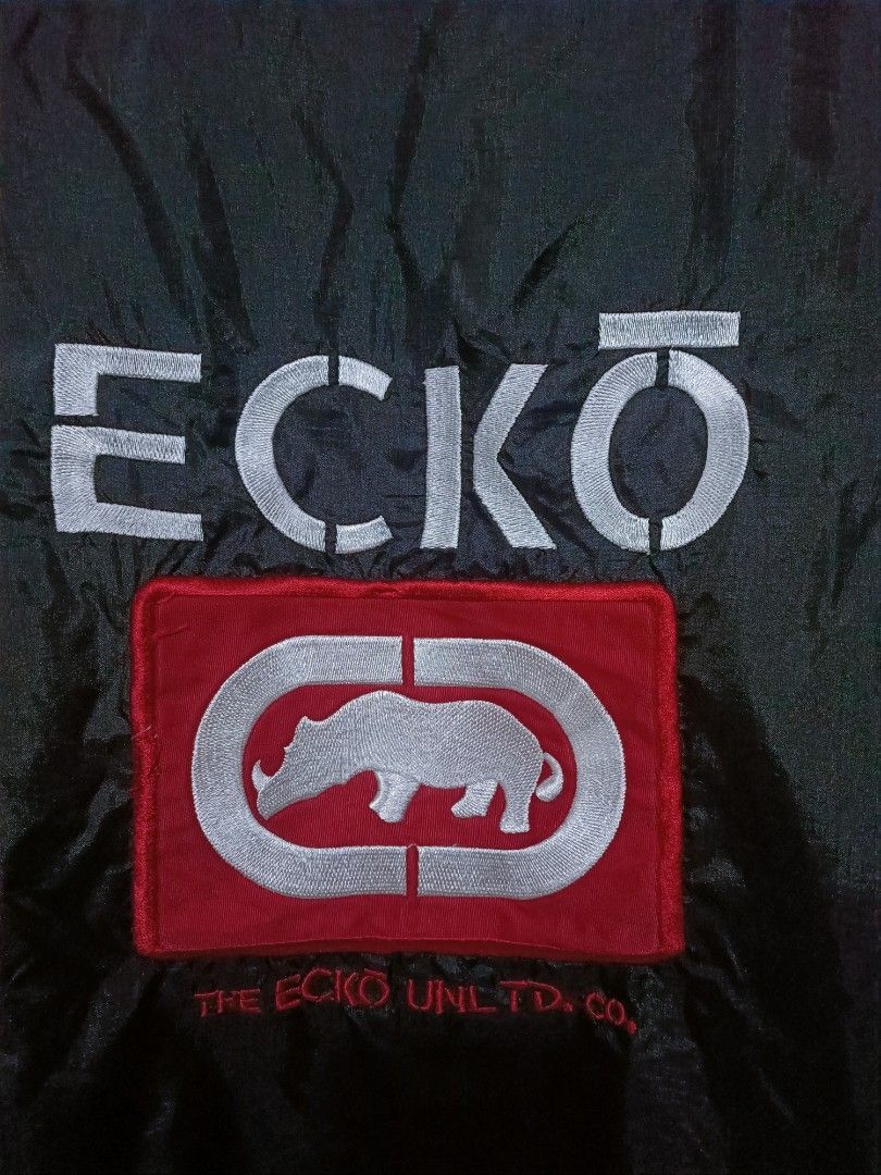 Ecko Unltd. × Vintage Vintage ecko unltd side tape back hit logo windbreaker Size US XL / EU 56 / 4 - 5 Thumbnail