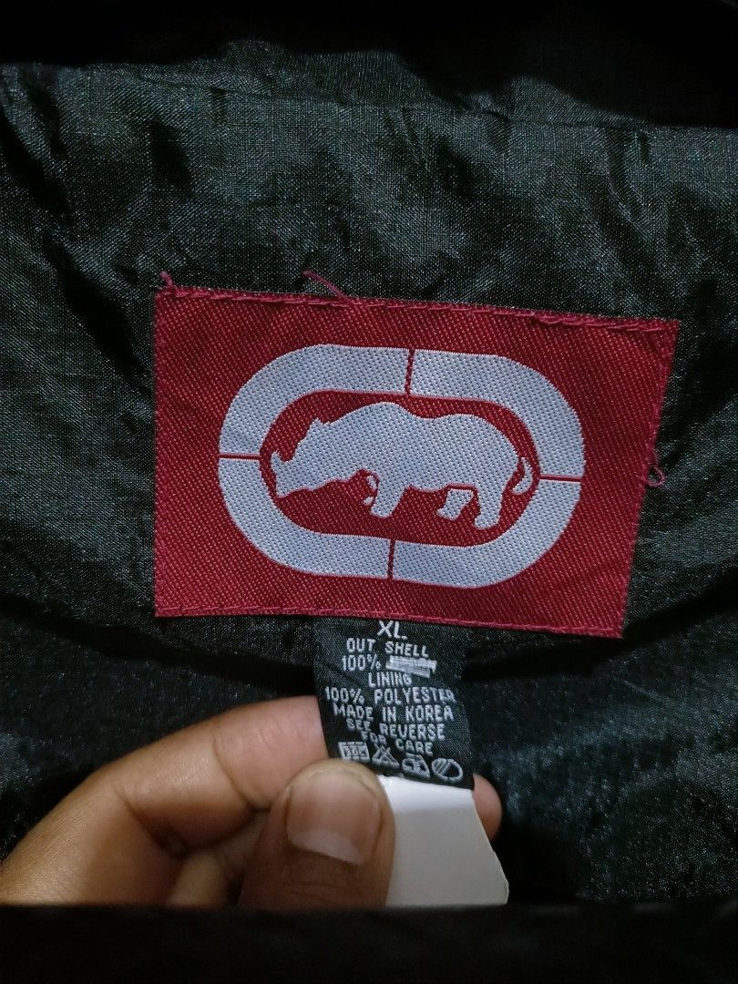 Ecko Unltd. × Vintage Vintage ecko unltd side tape back hit logo windbreaker Size US XL / EU 56 / 4 - 8 Thumbnail