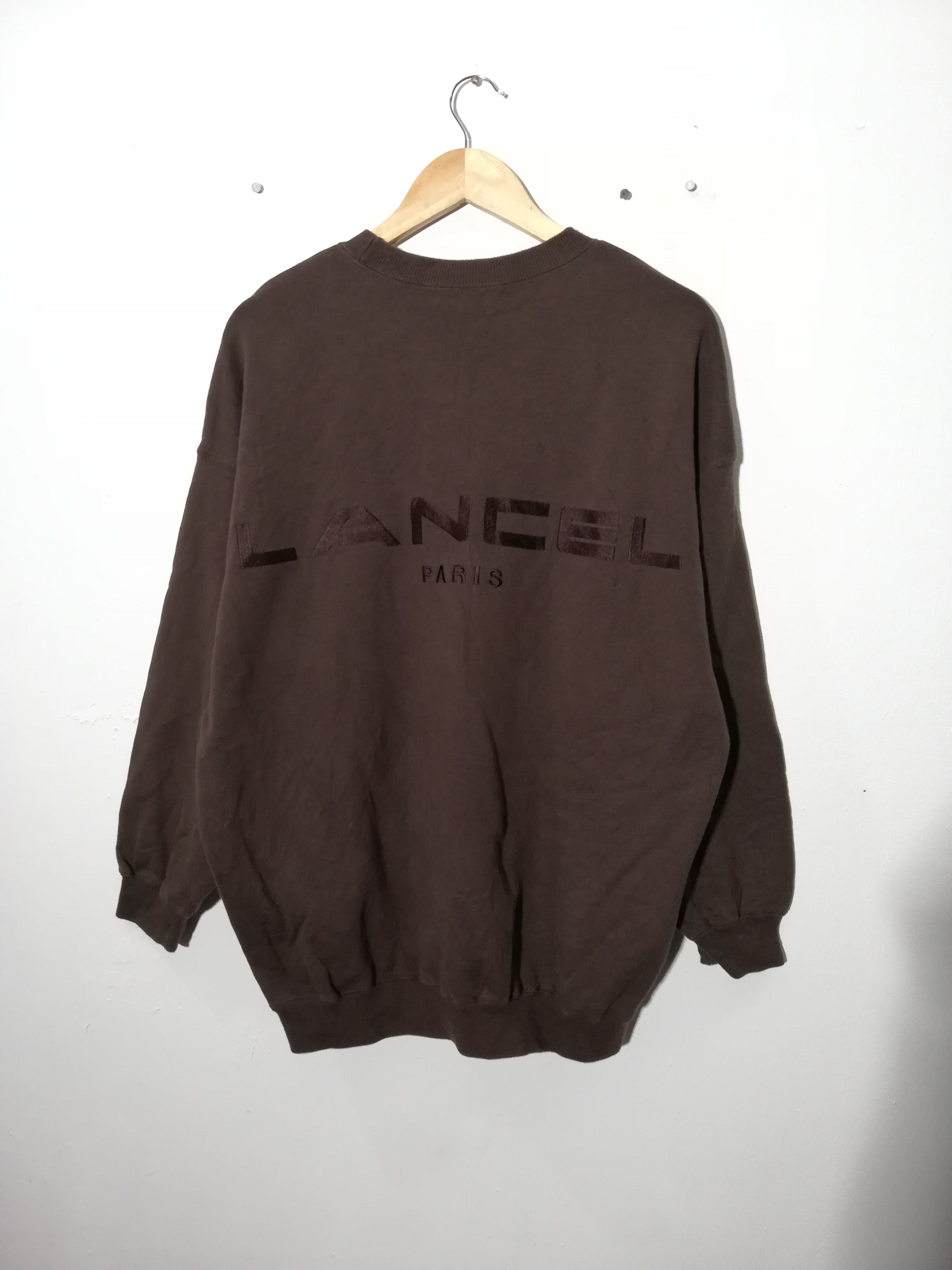 Japanese Brand × Lancel Lancel Paris Embroidered Sweetshirt Size US L / EU 52-54 / 3 - 1 Thumbnail
