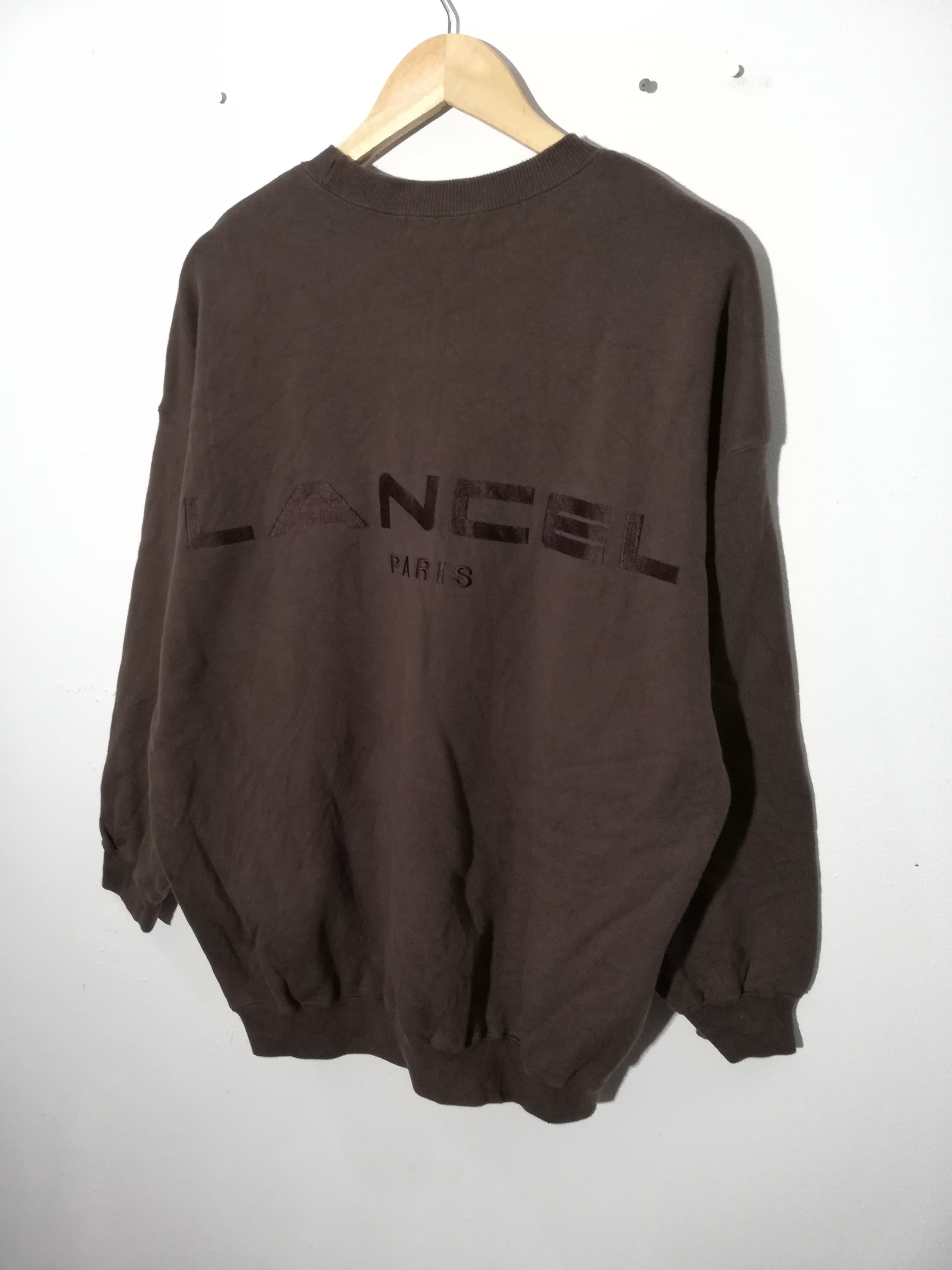 Japanese Brand × Lancel Lancel Paris Embroidered Sweetshirt Size US L / EU 52-54 / 3 - 2 Thumbnail