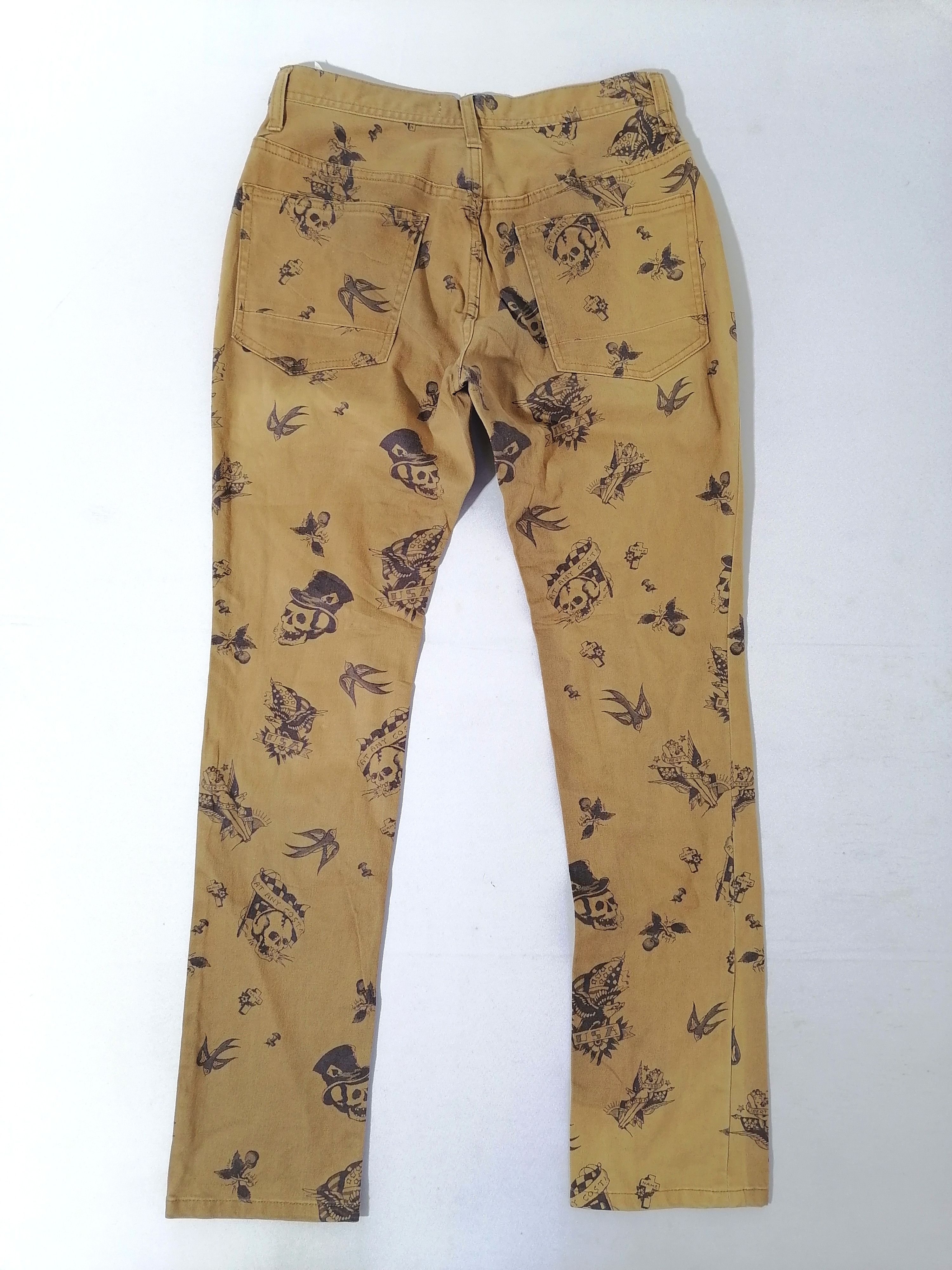Designer × Japanese Brand Browny Skulls Pants Size US 30 / EU 46 - 2 Thumbnail