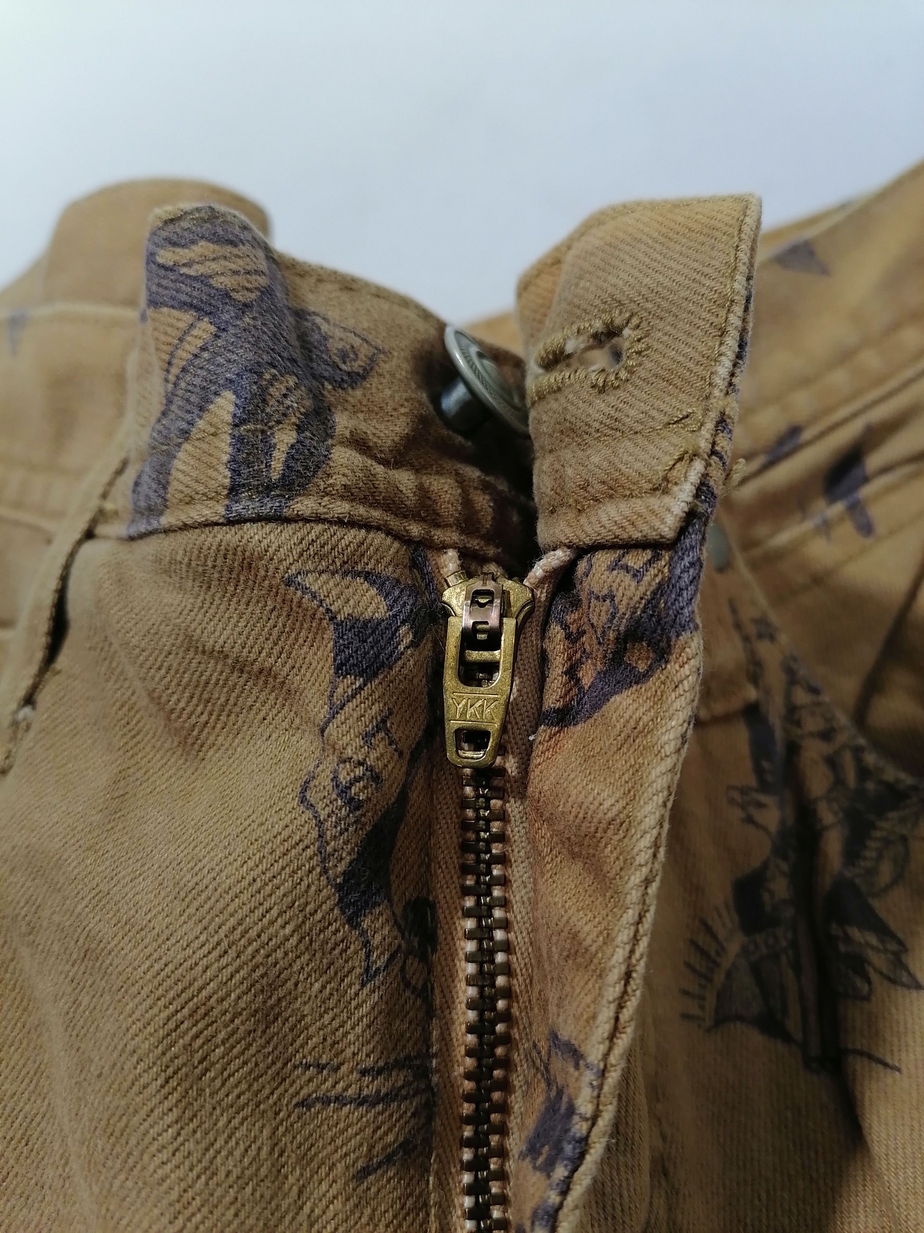 Designer × Japanese Brand Browny Skulls Pants Size US 30 / EU 46 - 3 Thumbnail