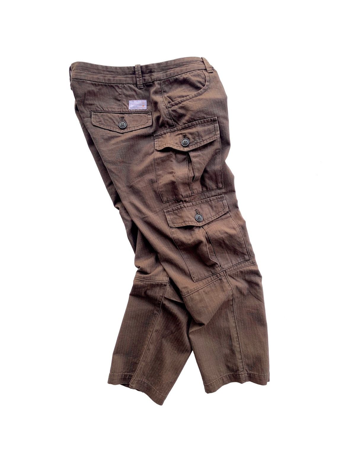 image of Undercover 3/4 Multi Pocket Cargo in Brown, Men's (Size 29)