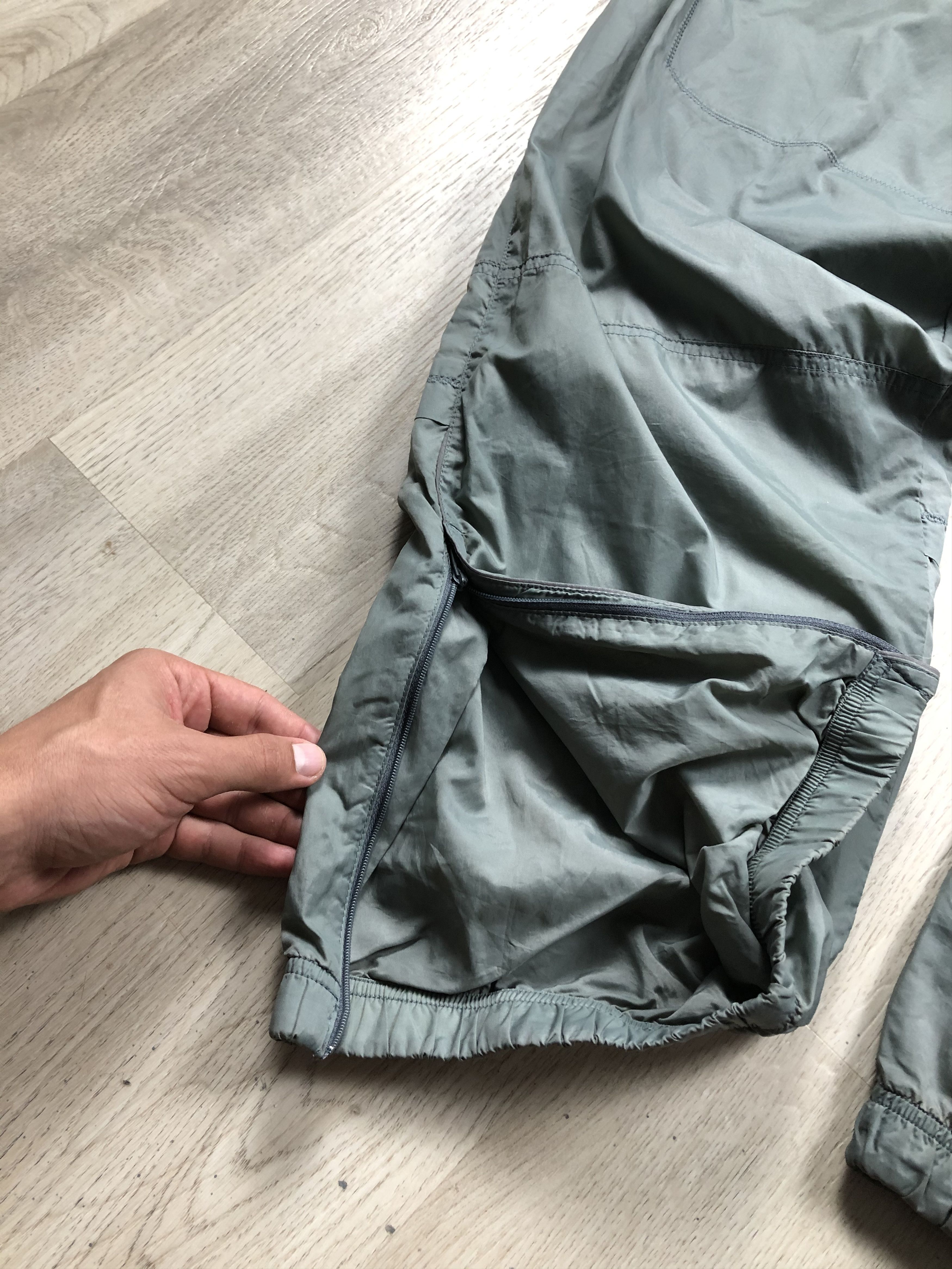 Nike × Vintage Nike Vintage Mens Nylon Pants Drill Y2K Size US 36 / EU 52 - 6 Thumbnail