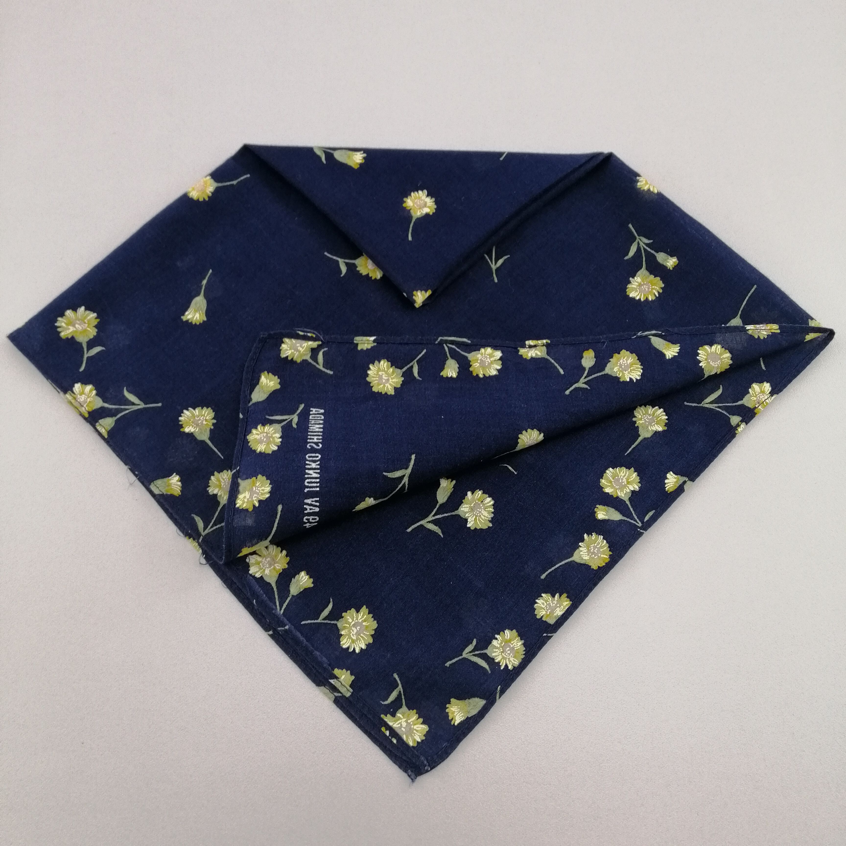 Japanese Brand Junko Shimada Handkerchief/Neckerchief/Bandana-KD3019 Size ONE SIZE - 4 Thumbnail