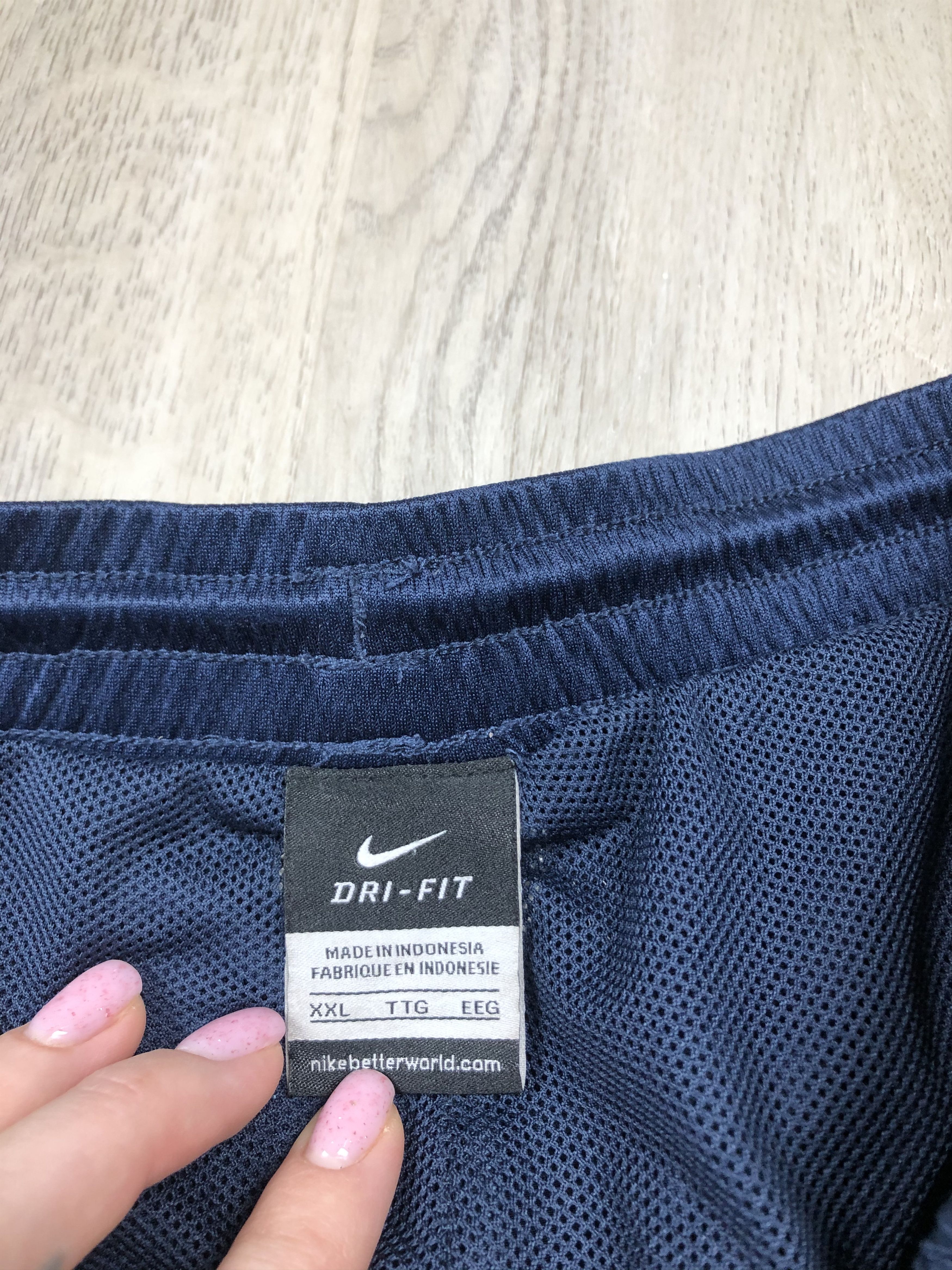 Nike × Vintage Nike Vintage Mens Nylon Pants Drill Y2K Size US 38 / EU 54 - 9 Thumbnail