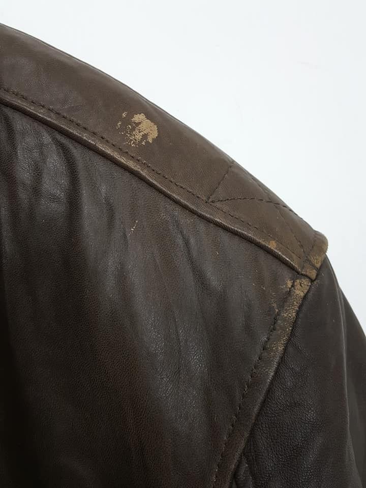 Vintage U2 Air Farces Old Flight Wear Leather Jacket Size US M / EU 48-50 / 2 - 9 Thumbnail