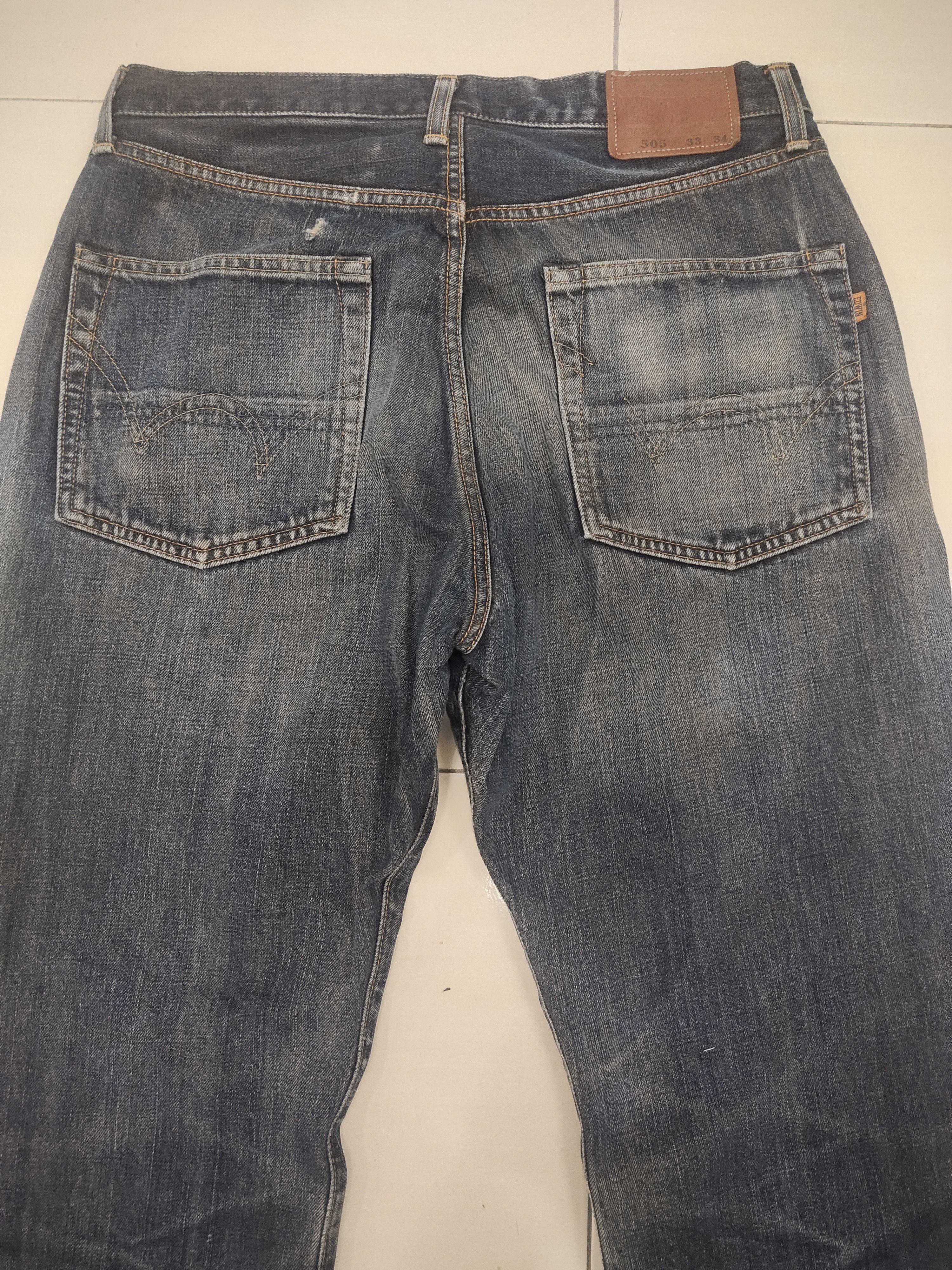 Edwin Vintage Edwin Lot 505 Selvedge Denim Japan Size US 33 - 6 Thumbnail
