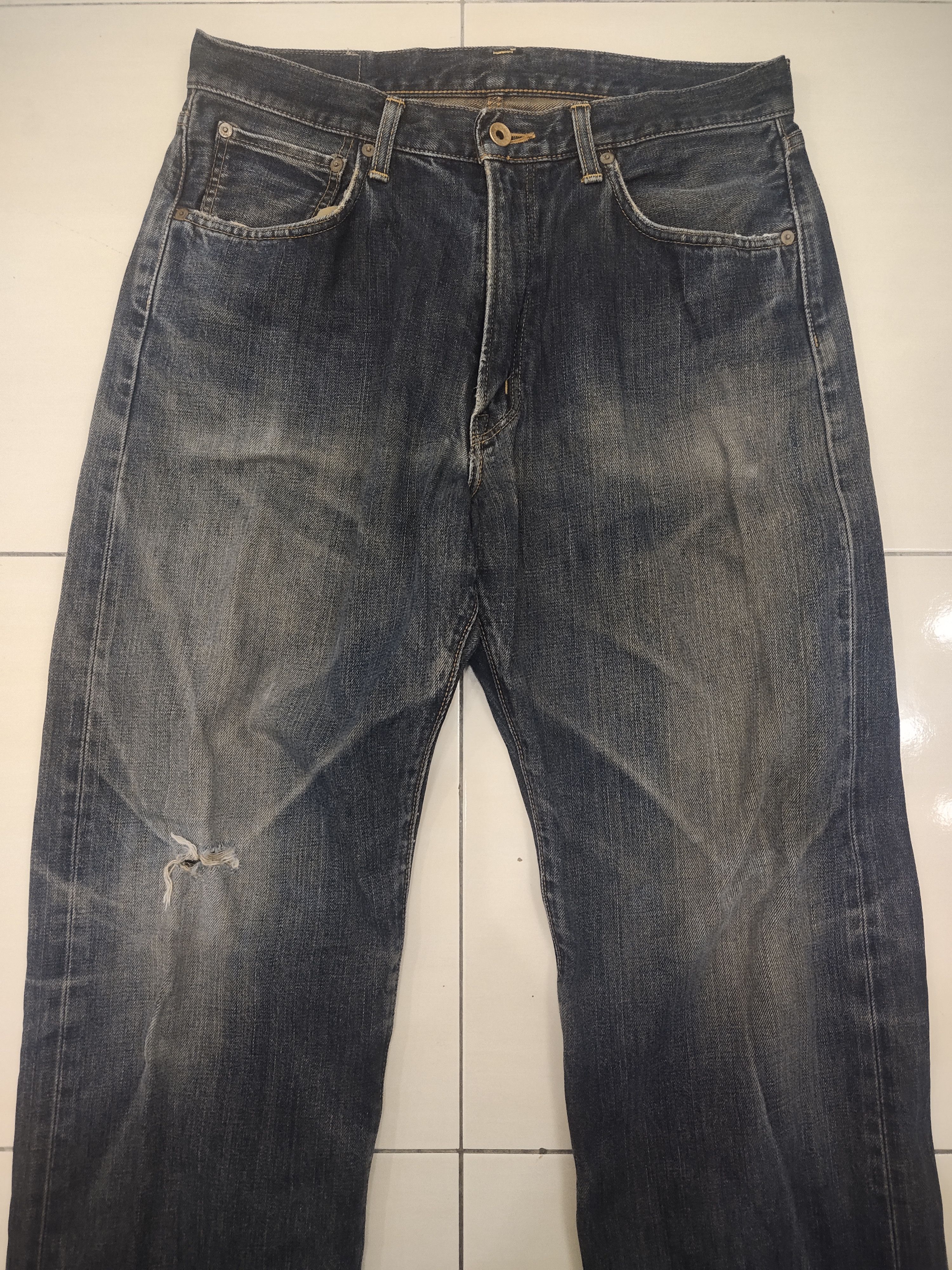 Edwin Vintage Edwin Lot 505 Selvedge Denim Japan Size US 33 - 4 Thumbnail