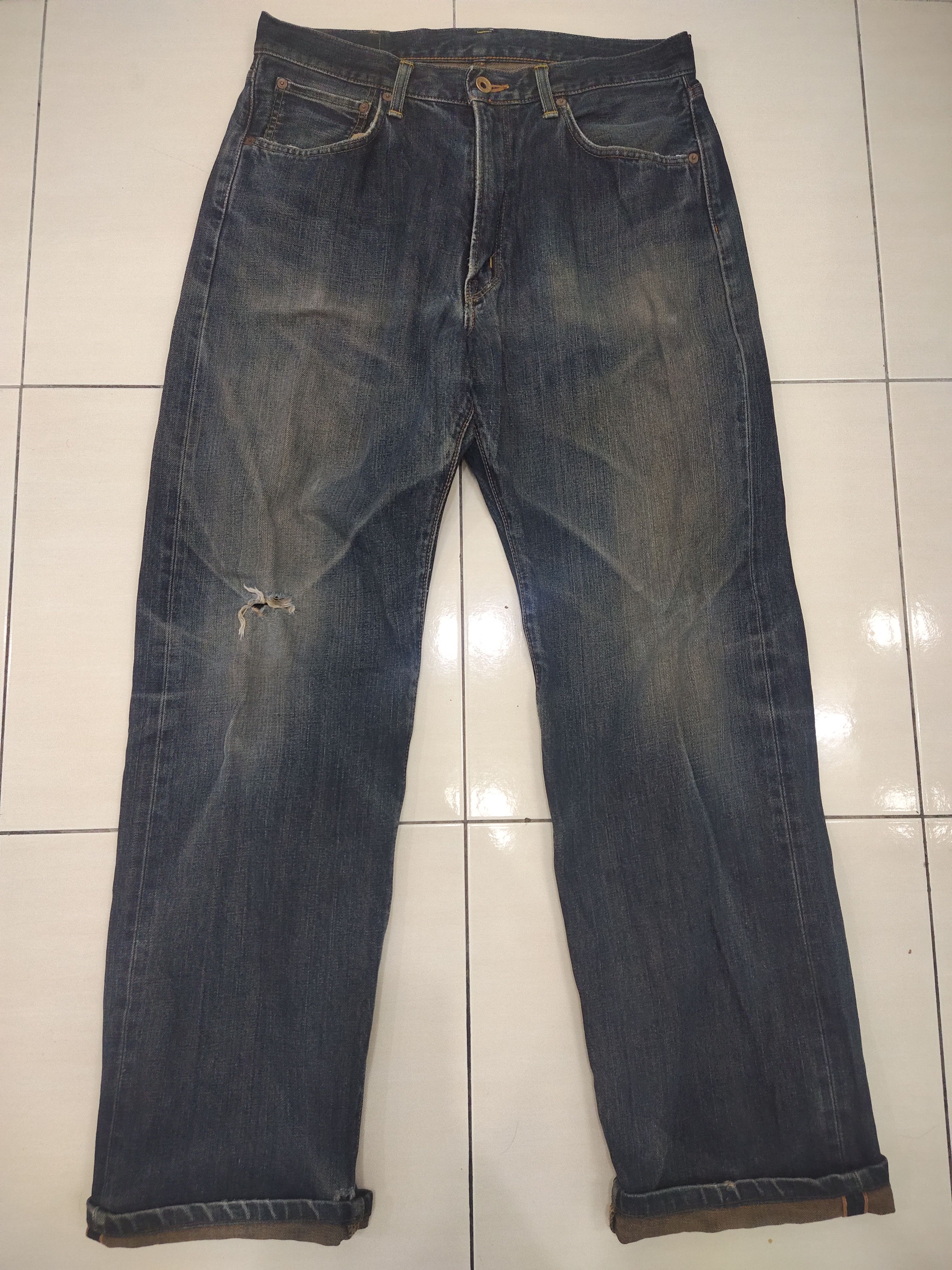 Edwin Vintage Edwin Lot 505 Selvedge Denim Japan Size US 33 - 1 Thumbnail