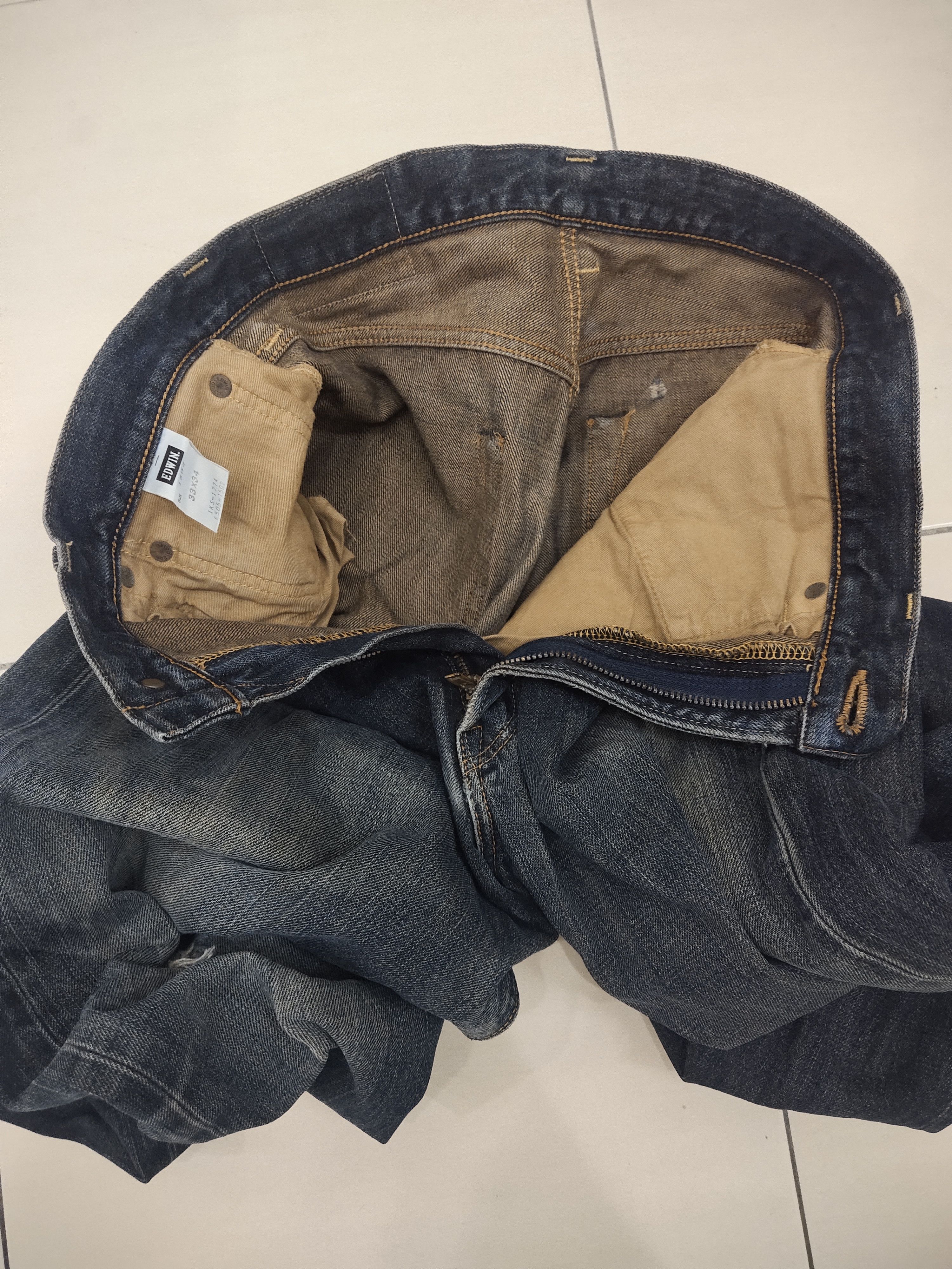 Edwin Vintage Edwin Lot 505 Selvedge Denim Japan Size US 33 - 9 Thumbnail