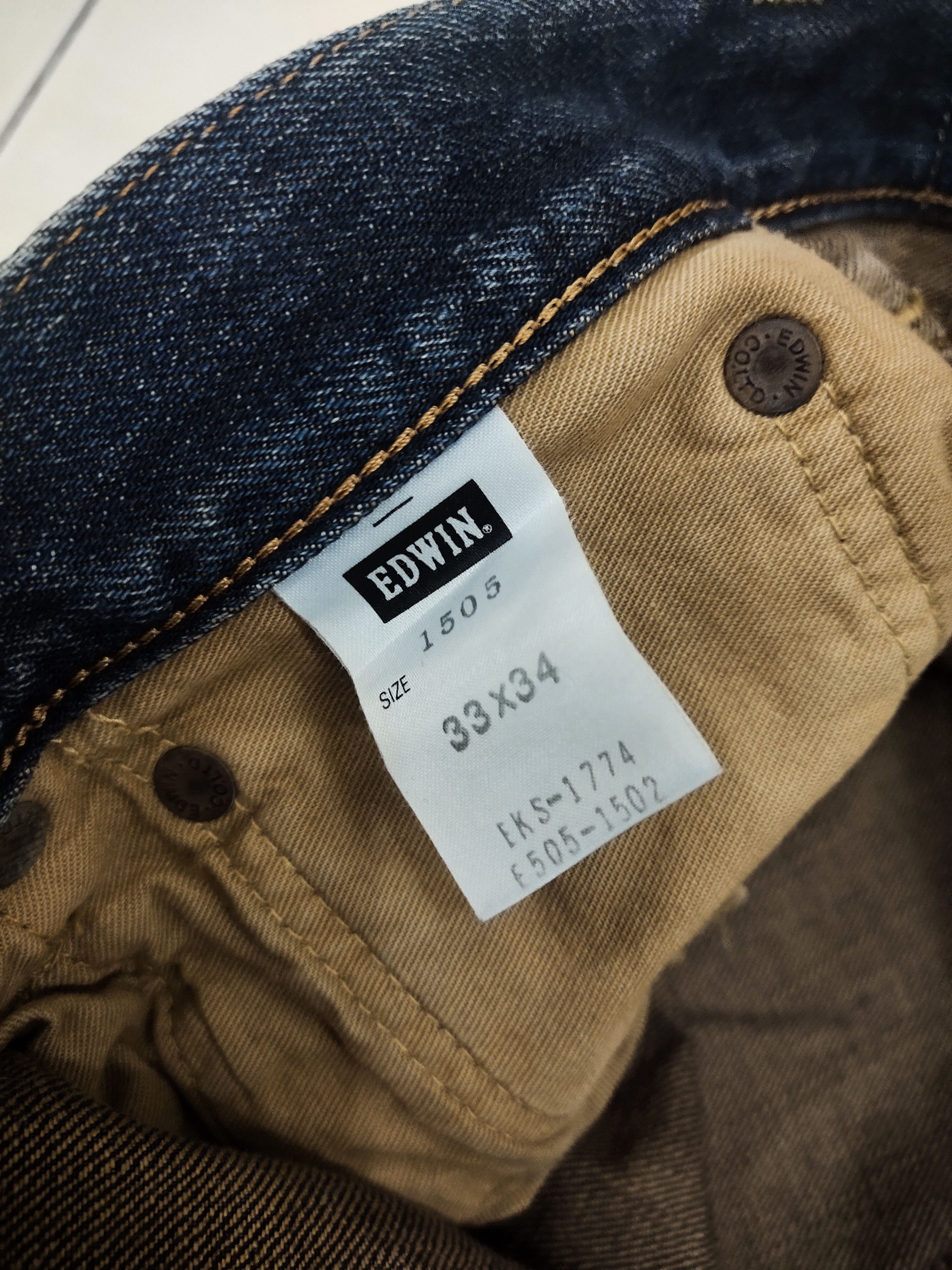 Edwin Vintage Edwin Lot 505 Selvedge Denim Japan Size US 33 - 10 Thumbnail