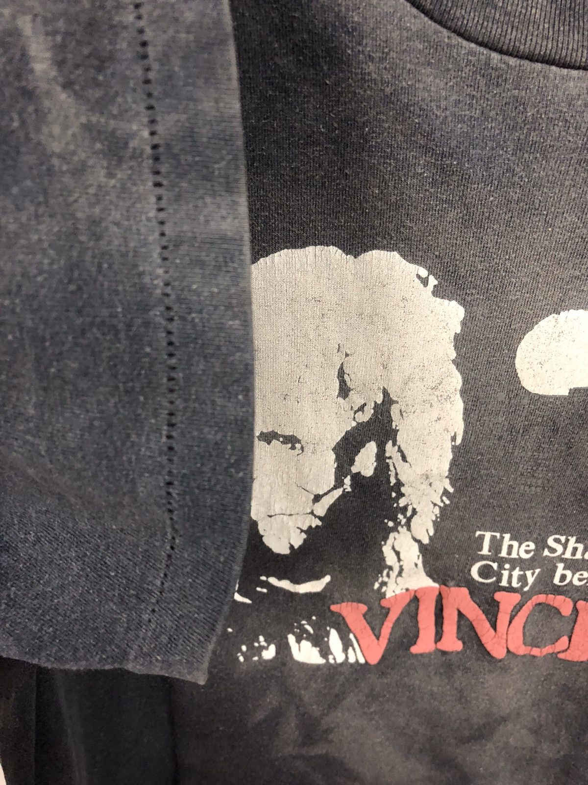 Expert Horror Thrashed Vintage 90s horror show tv vincent Movie Tee Size US L / EU 52-54 / 3 - 7 Thumbnail