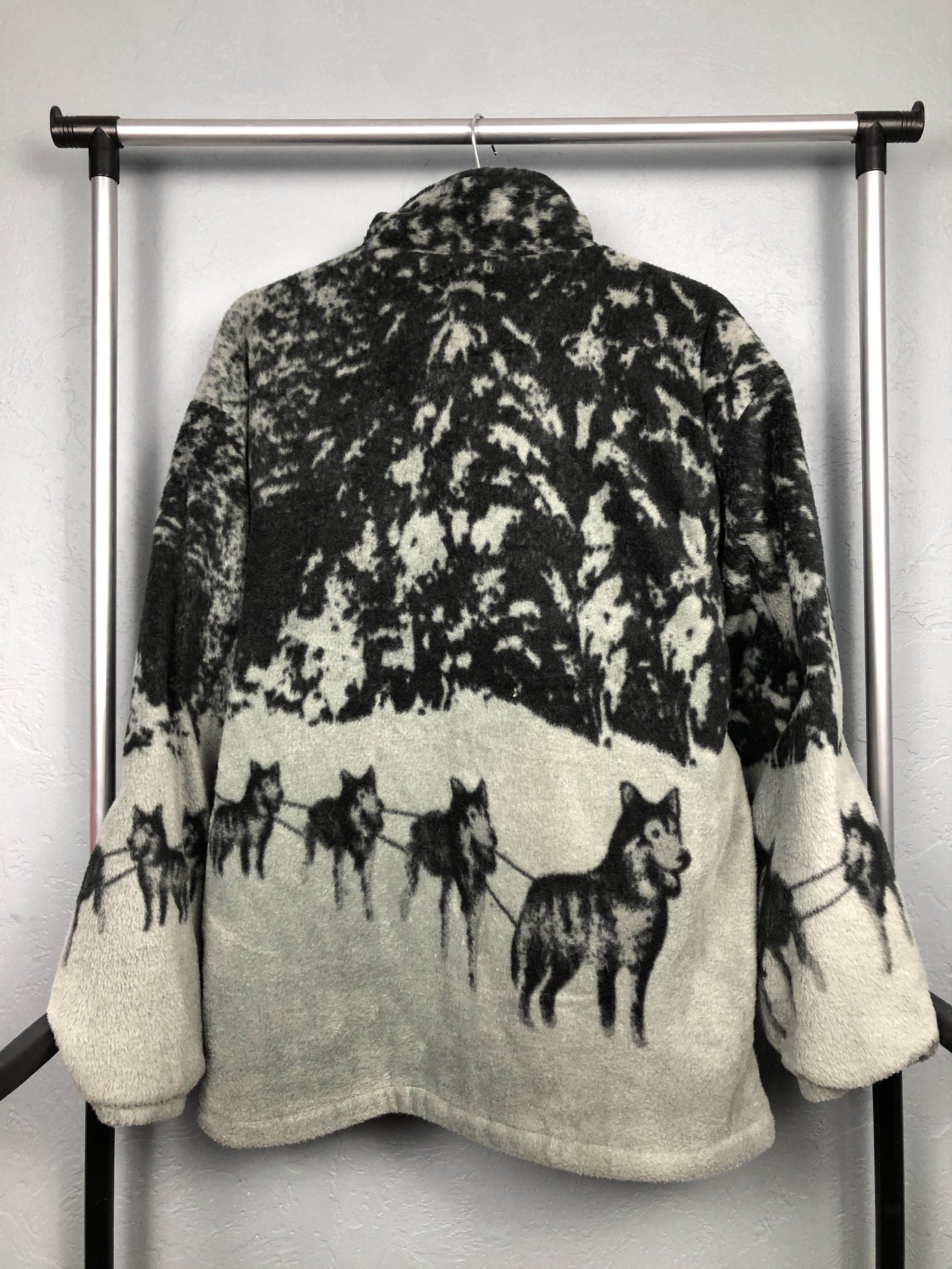 Vintage Vintage Animal Fleece Jacket Size US M / EU 48-50 / 2 - 5 Thumbnail