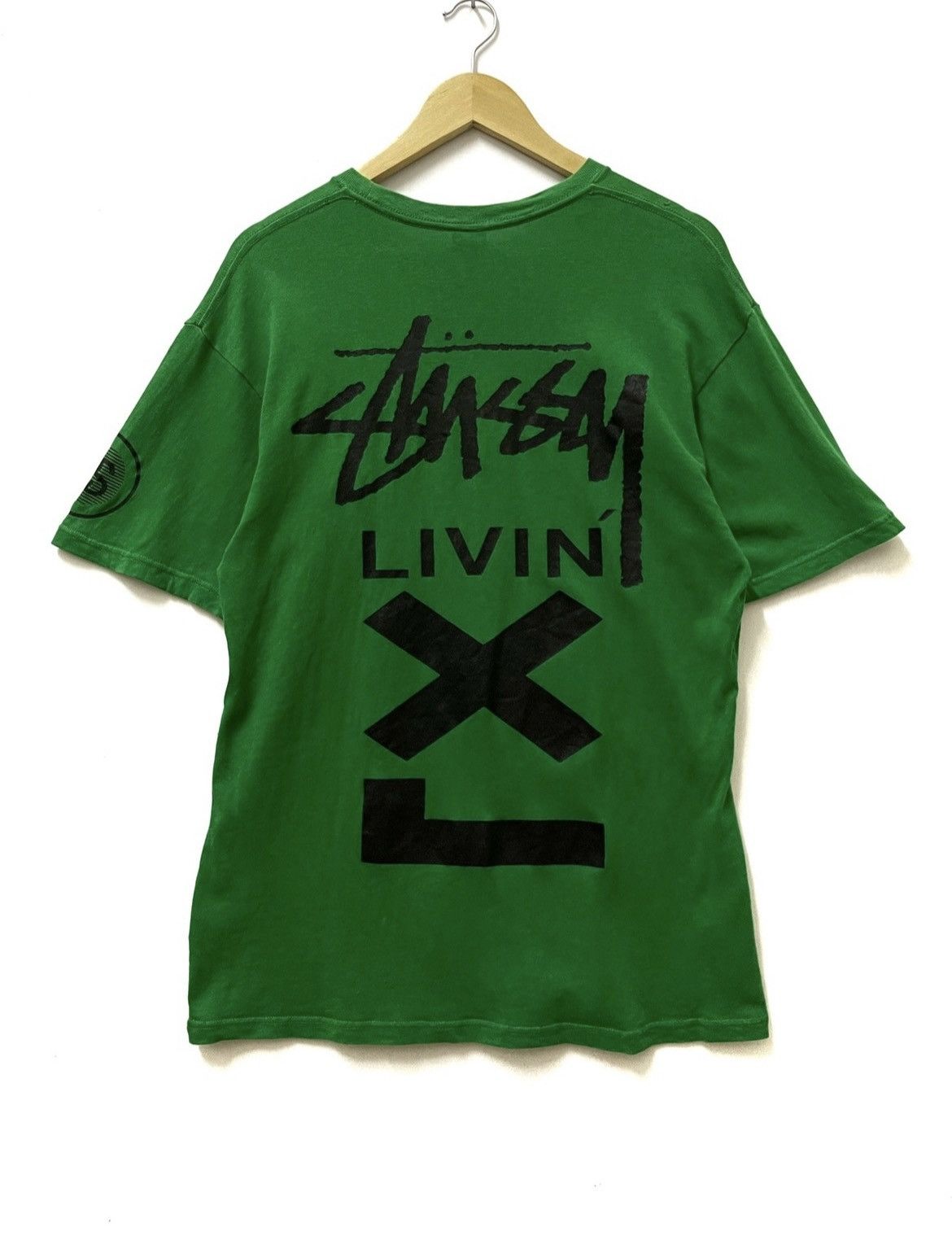 ★送料・関税込★Stussy★Stussy Angel T-Shirt Green★ ☆送料・関税込☆Stussy☆Stussy Angel T-Shirt Green☆ (STUSSY