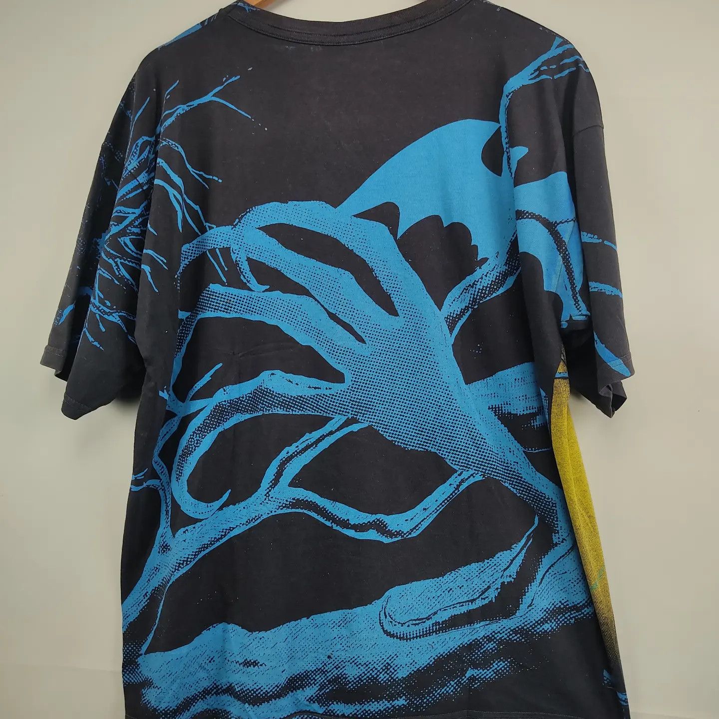 Band Tees × Iron Maiden × Vintage 1992 Iron Maiden Fear of the Dark All Over Print Size US XL / EU 56 / 4 - 3 Thumbnail