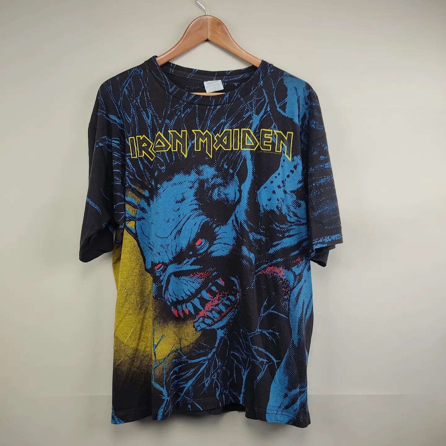 1992 Iron Maiden Fear of the Dark All Over Print