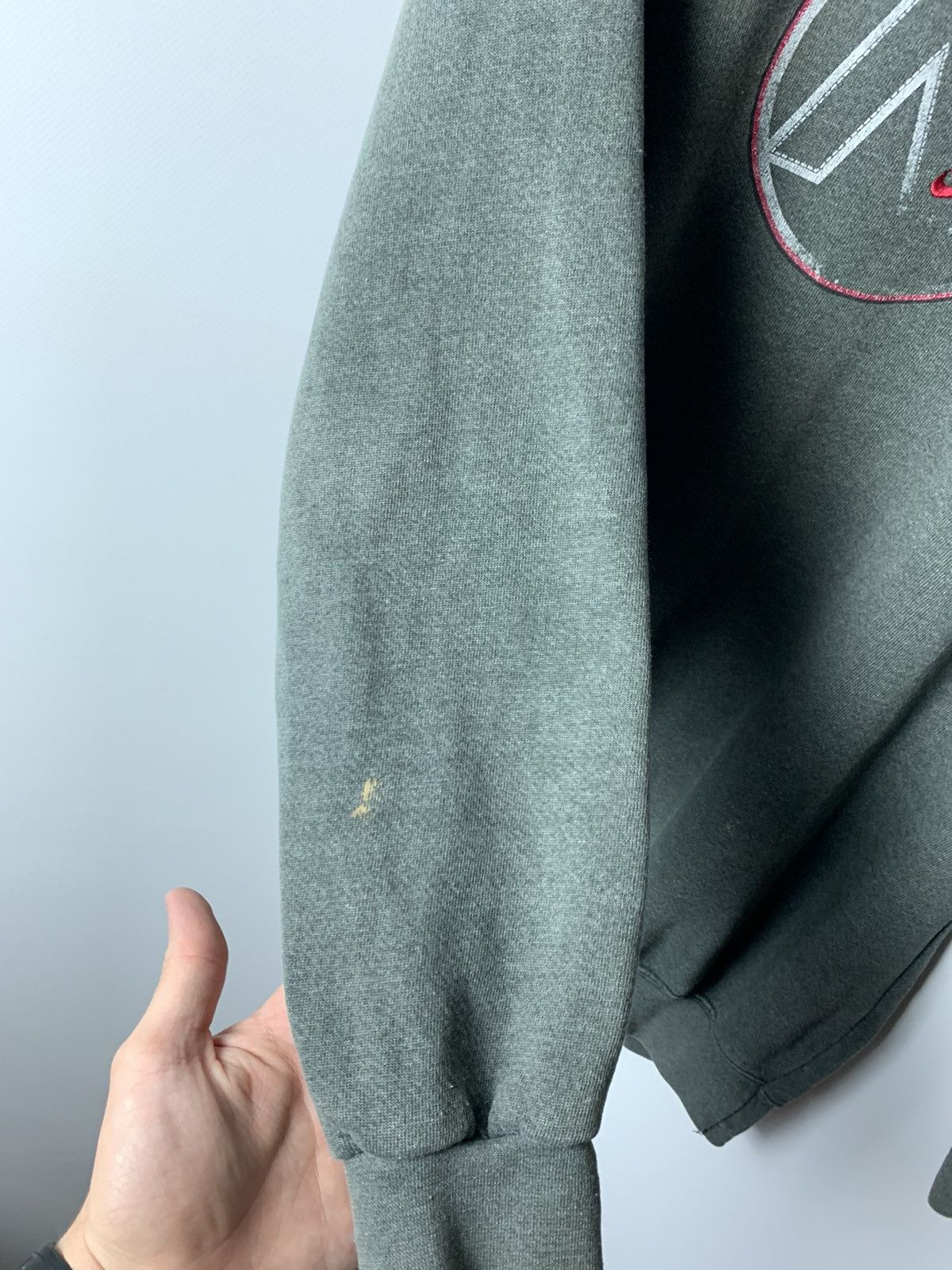 Nike × Vintage Vintage sweatshirt Nike big logo N swoosh size M Size US M / EU 48-50 / 2 - 5 Thumbnail