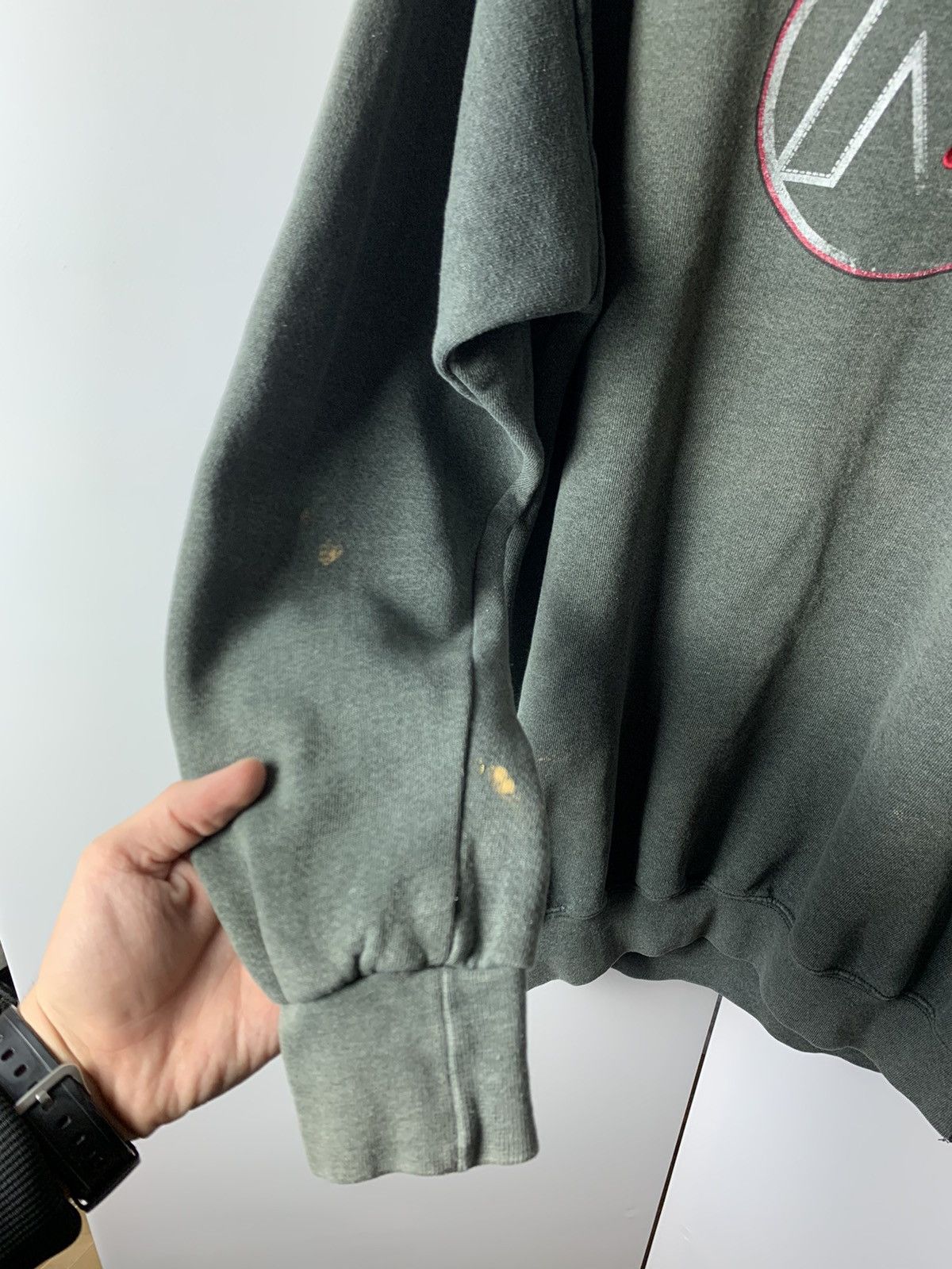 Nike × Vintage Vintage sweatshirt Nike big logo N swoosh size M Size US M / EU 48-50 / 2 - 4 Thumbnail