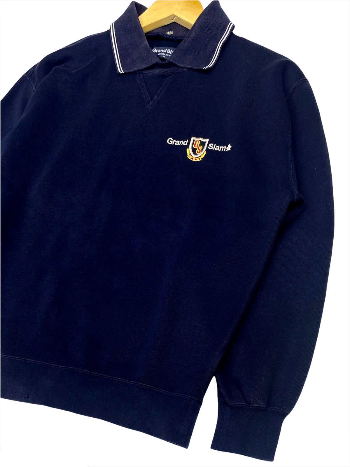 Grand Slam VINTAGE GRAND SLAM POLOS EMBROIDERY SPELL OUT BIG LOGO Size US M / EU 48-50 / 2 - 7 Thumbnail