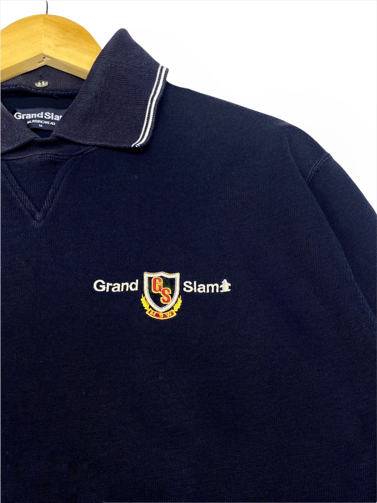 Grand Slam VINTAGE GRAND SLAM POLOS EMBROIDERY SPELL OUT BIG LOGO Size US M / EU 48-50 / 2 - 5 Thumbnail