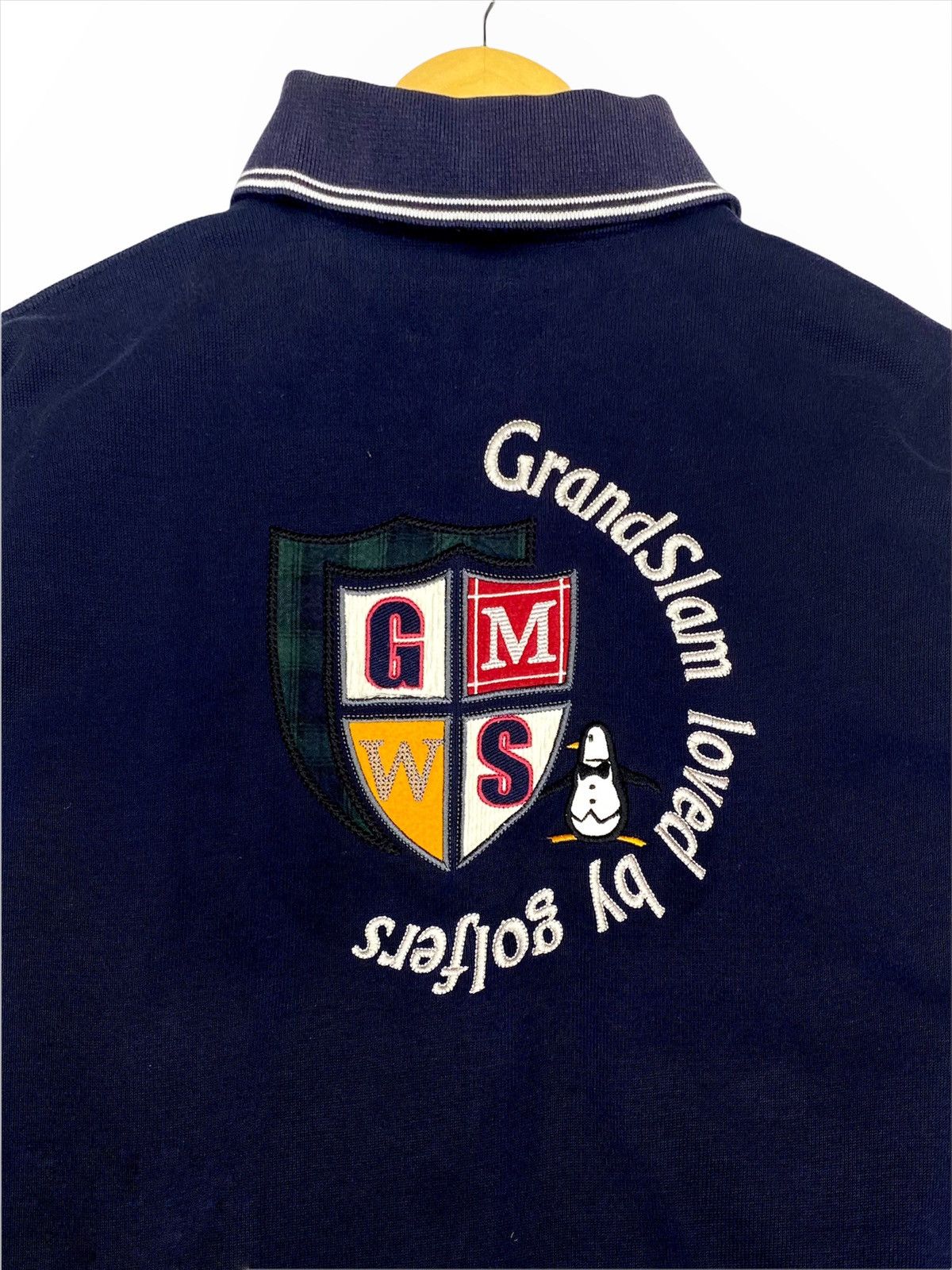 Grand Slam VINTAGE GRAND SLAM POLOS EMBROIDERY SPELL OUT BIG LOGO Size US M / EU 48-50 / 2 - 12 Thumbnail