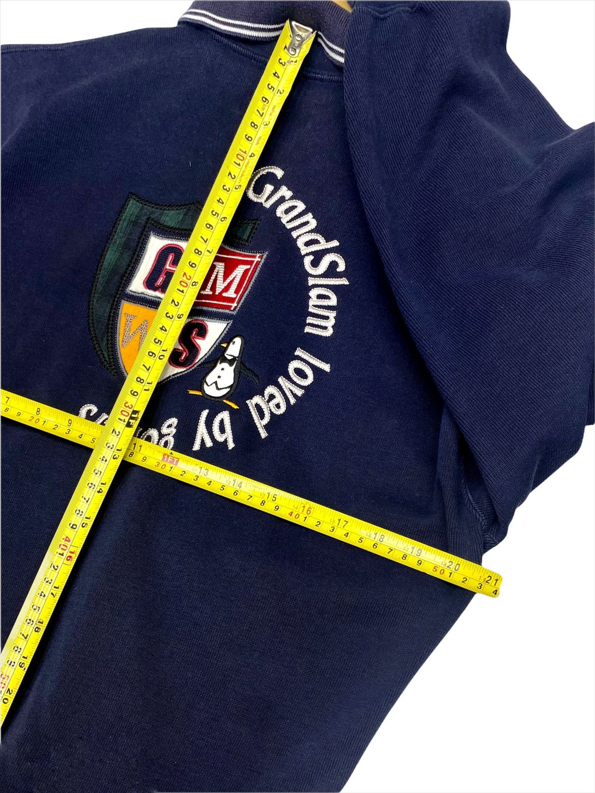 Grand Slam VINTAGE GRAND SLAM POLOS EMBROIDERY SPELL OUT BIG LOGO Size US M / EU 48-50 / 2 - 19 Thumbnail