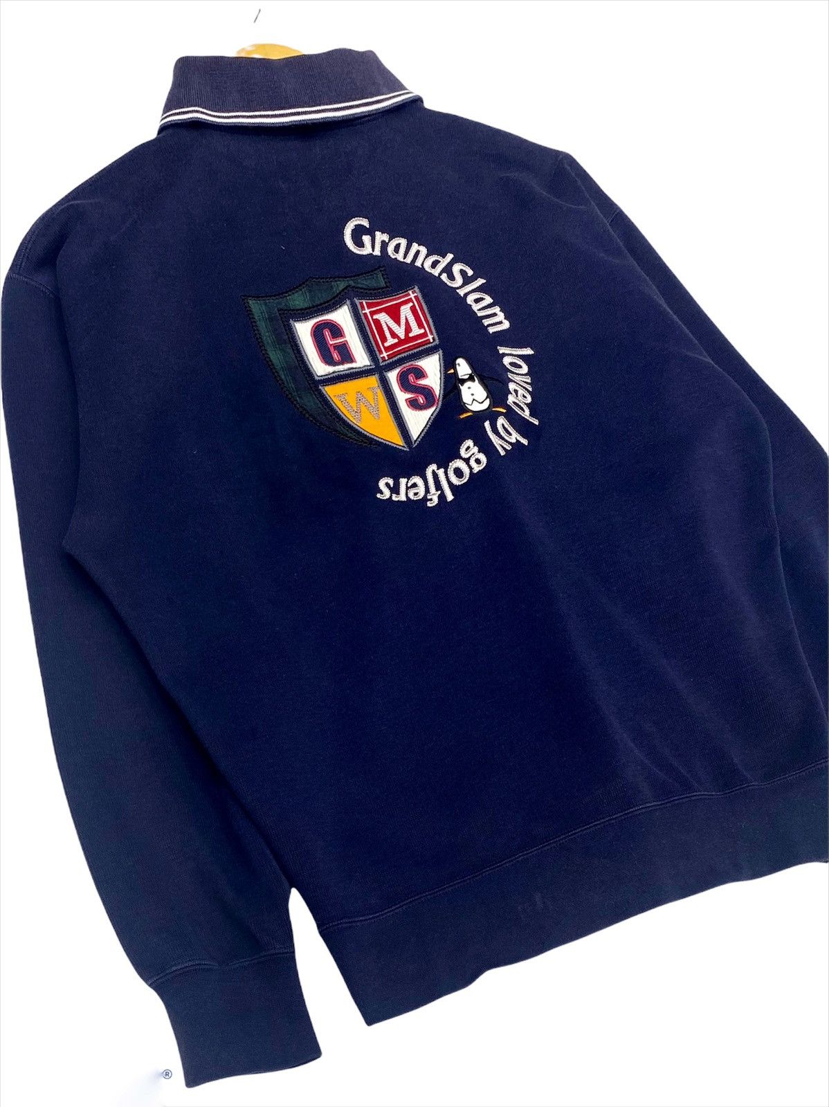 Grand Slam VINTAGE GRAND SLAM POLOS EMBROIDERY SPELL OUT BIG LOGO Size US M / EU 48-50 / 2 - 9 Thumbnail