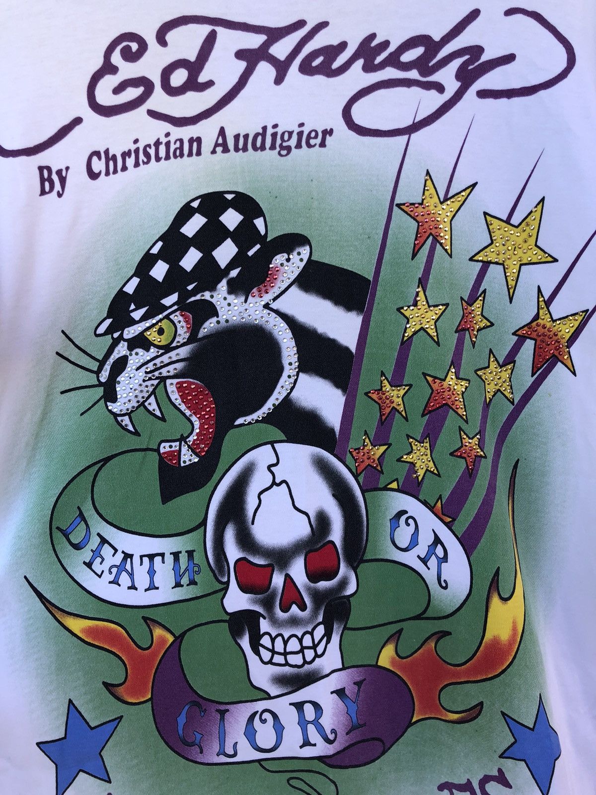 Ed Hardy Ed Hardy Christian Audigier Pantera Skull Los Angeles Tee Size US L / EU 52-54 / 3 - 2 Thumbnail