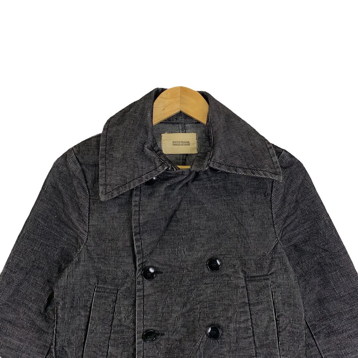 CABANE de ZUCCa × Vintage × Zucca Vintage ZUCCA TRAVAIL France Fashion Coduroy Peacoat Jacket Size US XS / EU 42 / 0 - 5 Thumbnail