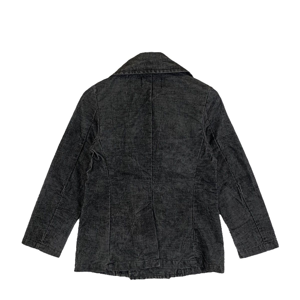 CABANE de ZUCCa × Vintage × Zucca Vintage ZUCCA TRAVAIL France Fashion Coduroy Peacoat Jacket Size US XS / EU 42 / 0 - 2 Thumbnail