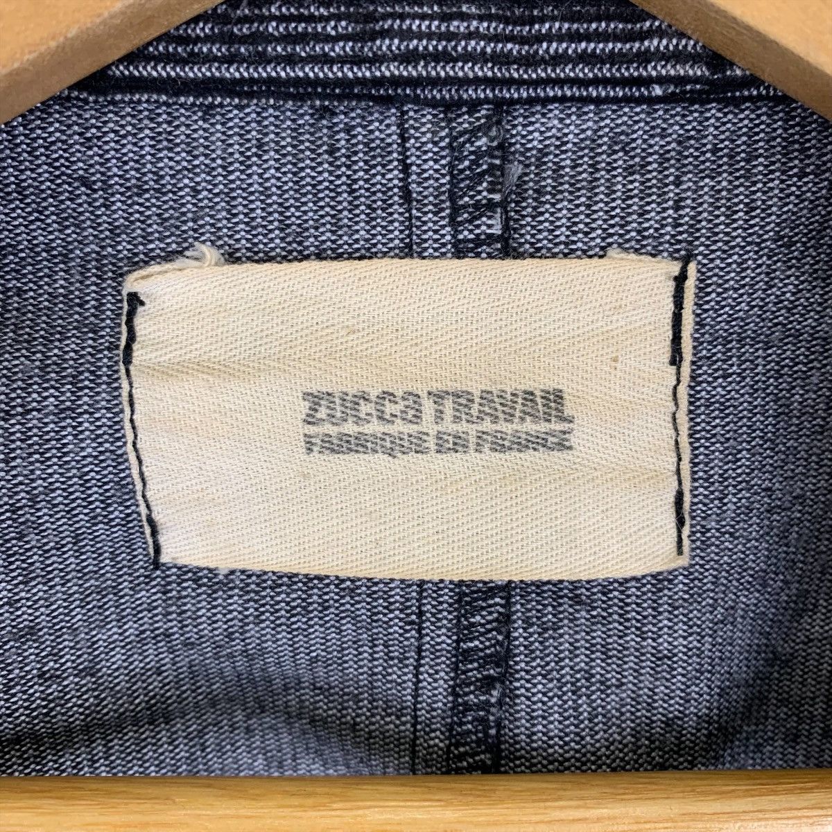 CABANE de ZUCCa × Vintage × Zucca Vintage ZUCCA TRAVAIL France Fashion Coduroy Peacoat Jacket Size US XS / EU 42 / 0 - 6 Thumbnail