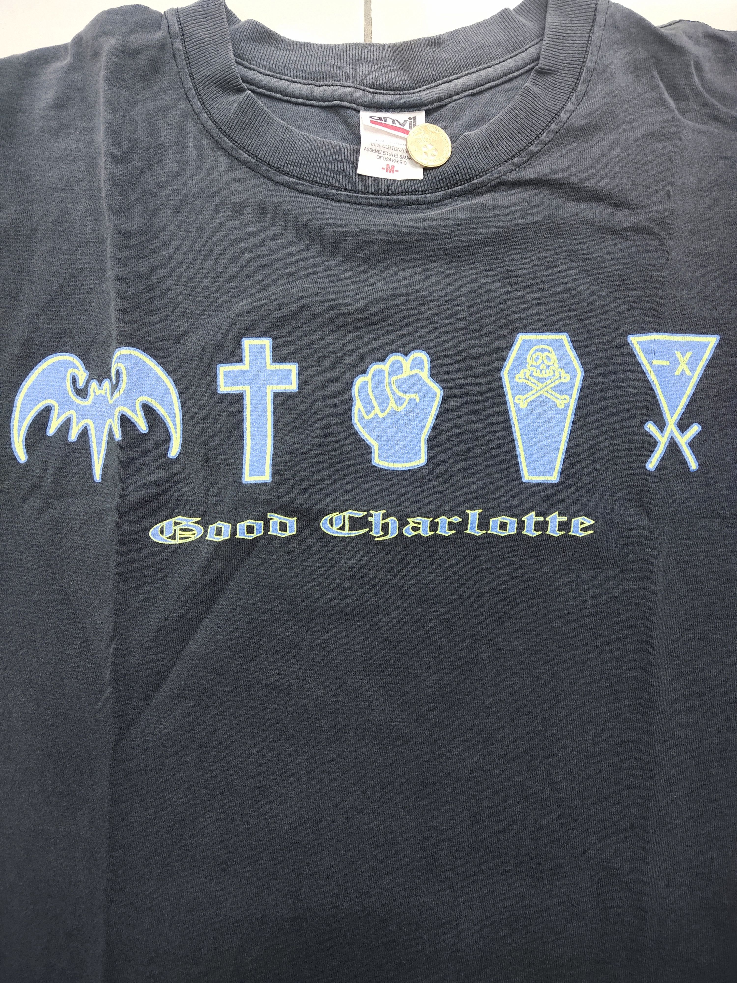 Band Tees Vintage 03' Good Charlotte America Punk Rock Band Tee Size US M / EU 48-50 / 2 - 1 Thumbnail