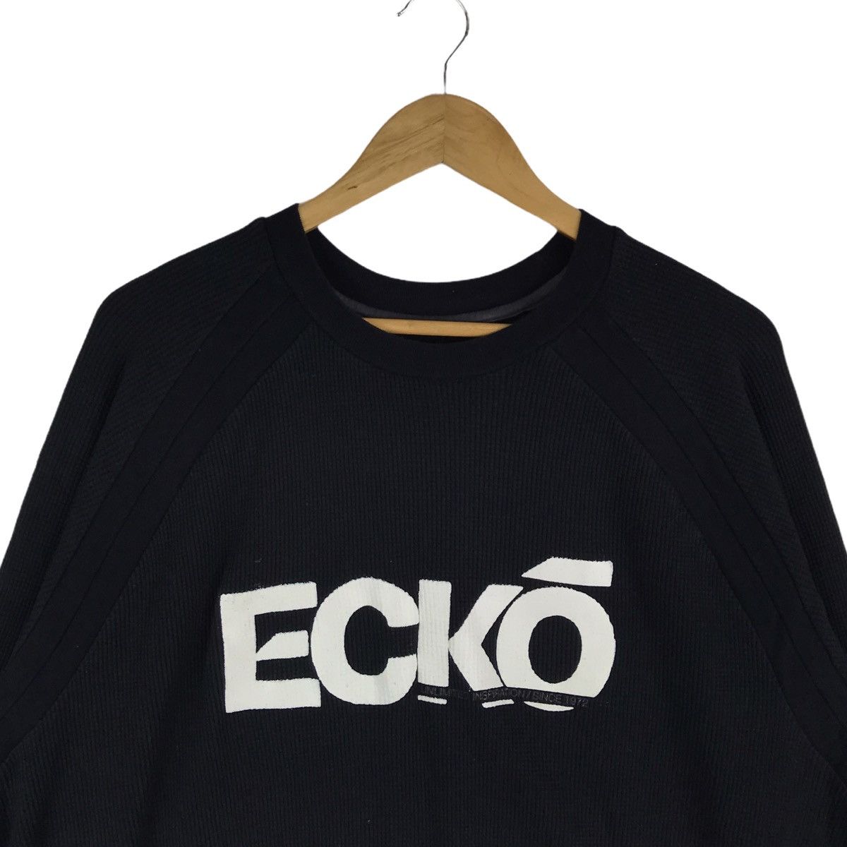 Ecko Unltd. Ecko Spell Out Hip Hop Rap Tee L/S Shirt Size US XXL / EU 58 / 5 - 2 Thumbnail